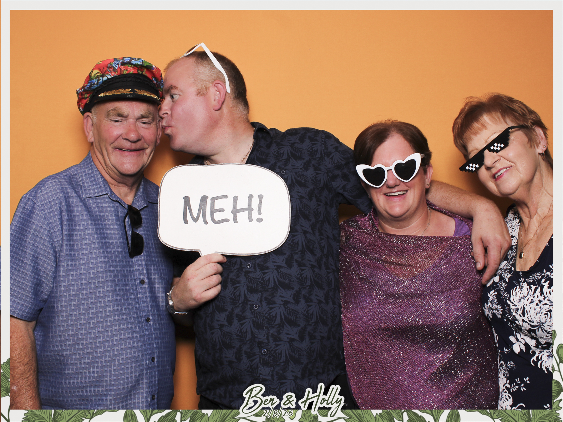 Ben & Holly Wedding - Classic Open Booth | View more photos from the event at gallery.freshbooths.com/u/FreshBooths/Ben-Holly-Wedding-Classic-Open-Booth