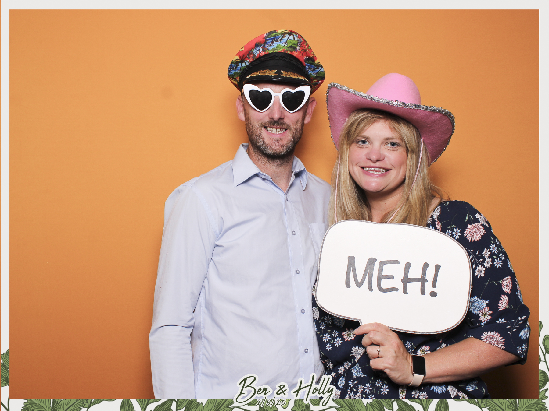 Ben & Holly Wedding - Classic Open Booth | View more photos from the event at gallery.freshbooths.com/u/FreshBooths/Ben-Holly-Wedding-Classic-Open-Booth