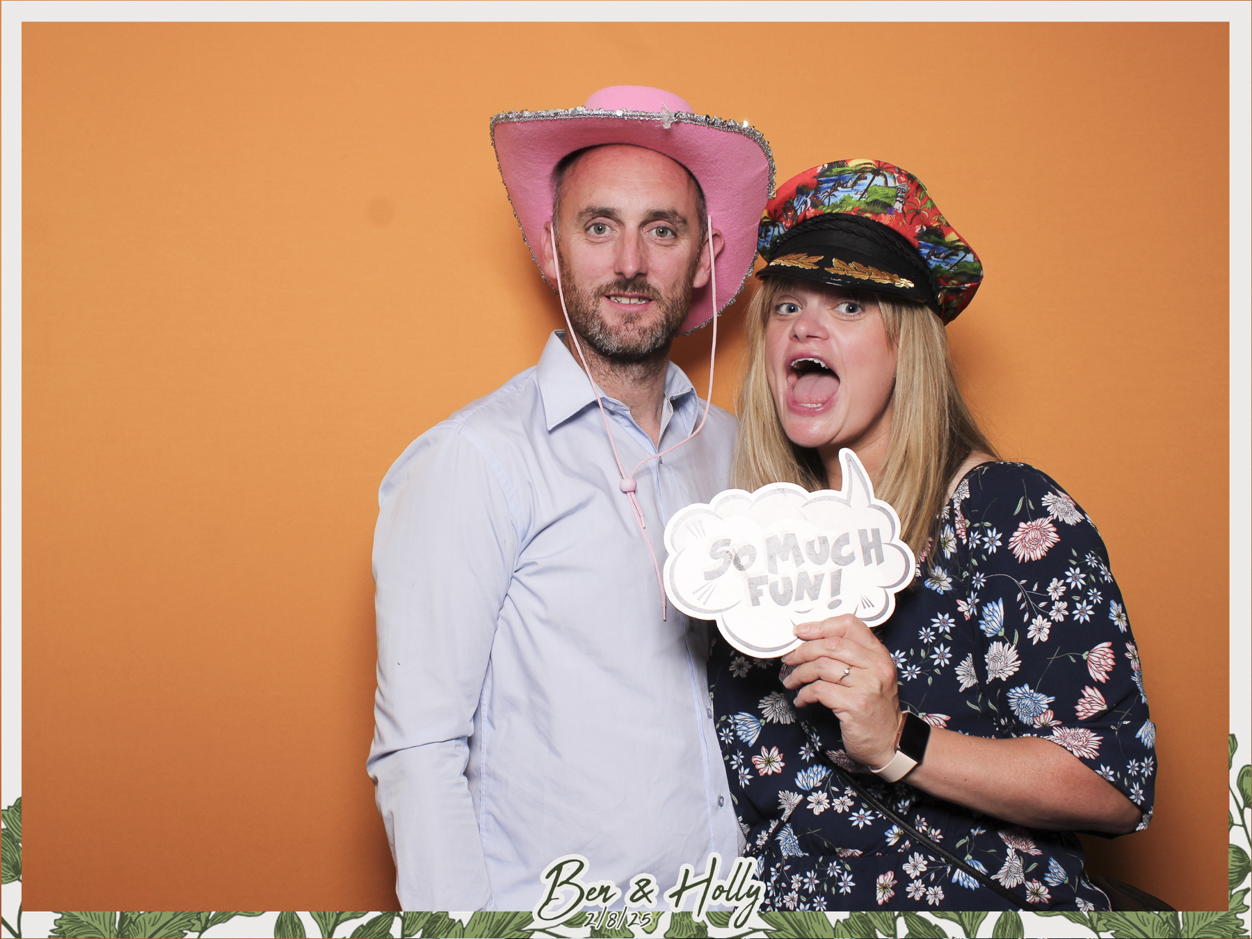 Ben & Holly Wedding - Classic Open Booth | View more photos from the event at gallery.freshbooths.com/u/FreshBooths/Ben-Holly-Wedding-Classic-Open-Booth