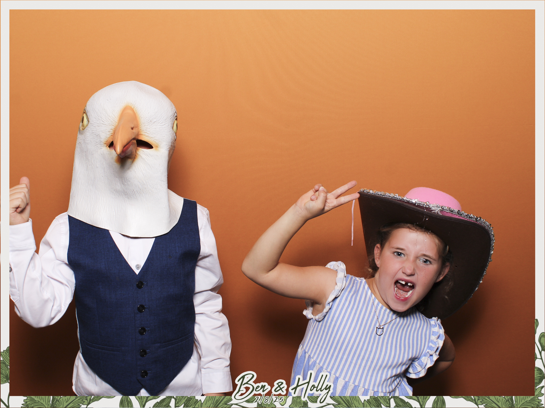 Ben & Holly Wedding - Classic Open Booth | View more photos from the event at gallery.freshbooths.com/u/FreshBooths/Ben-Holly-Wedding-Classic-Open-Booth