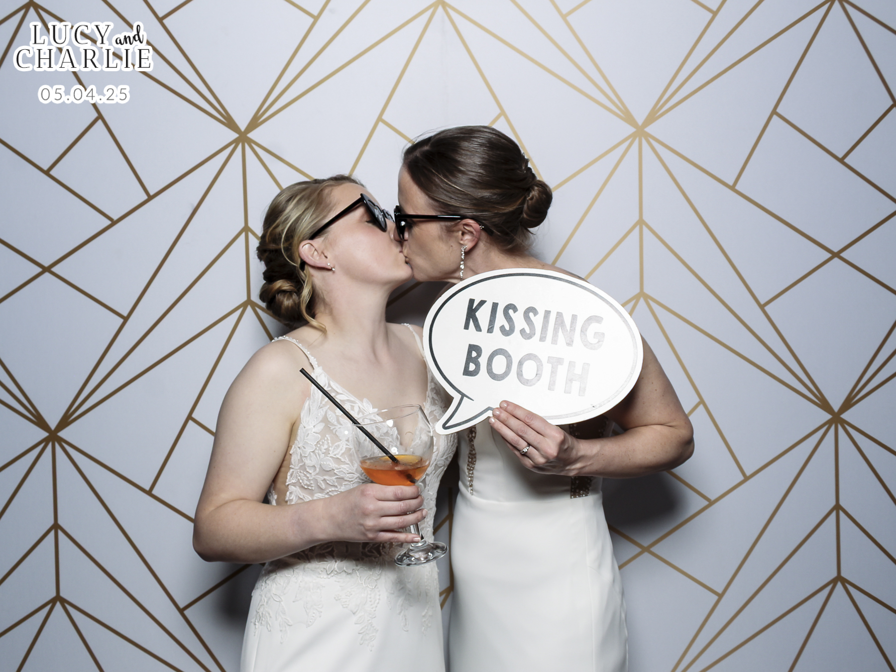 Charlotte & Lucy Wedding | View more photos from the event at gallery.freshbooths.com/u/FreshBooths/Charlotte-Lucy-Wedding