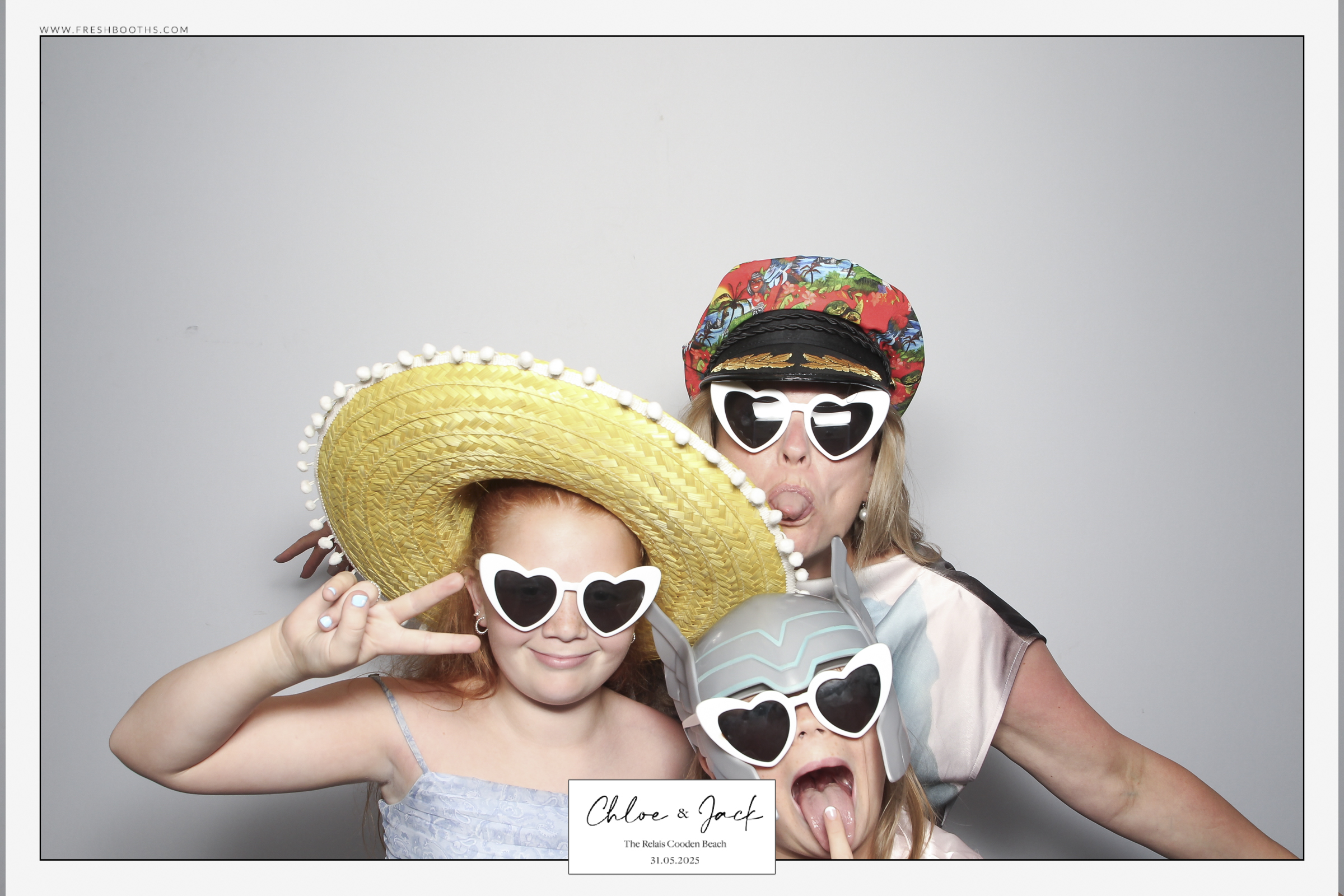 Chloe & Jack Wedding - Classic Open Booth | View more photos from the event at gallery.freshbooths.com/u/FreshBooths/Chloe-Jack-Wedding-Classic-Open-Booth