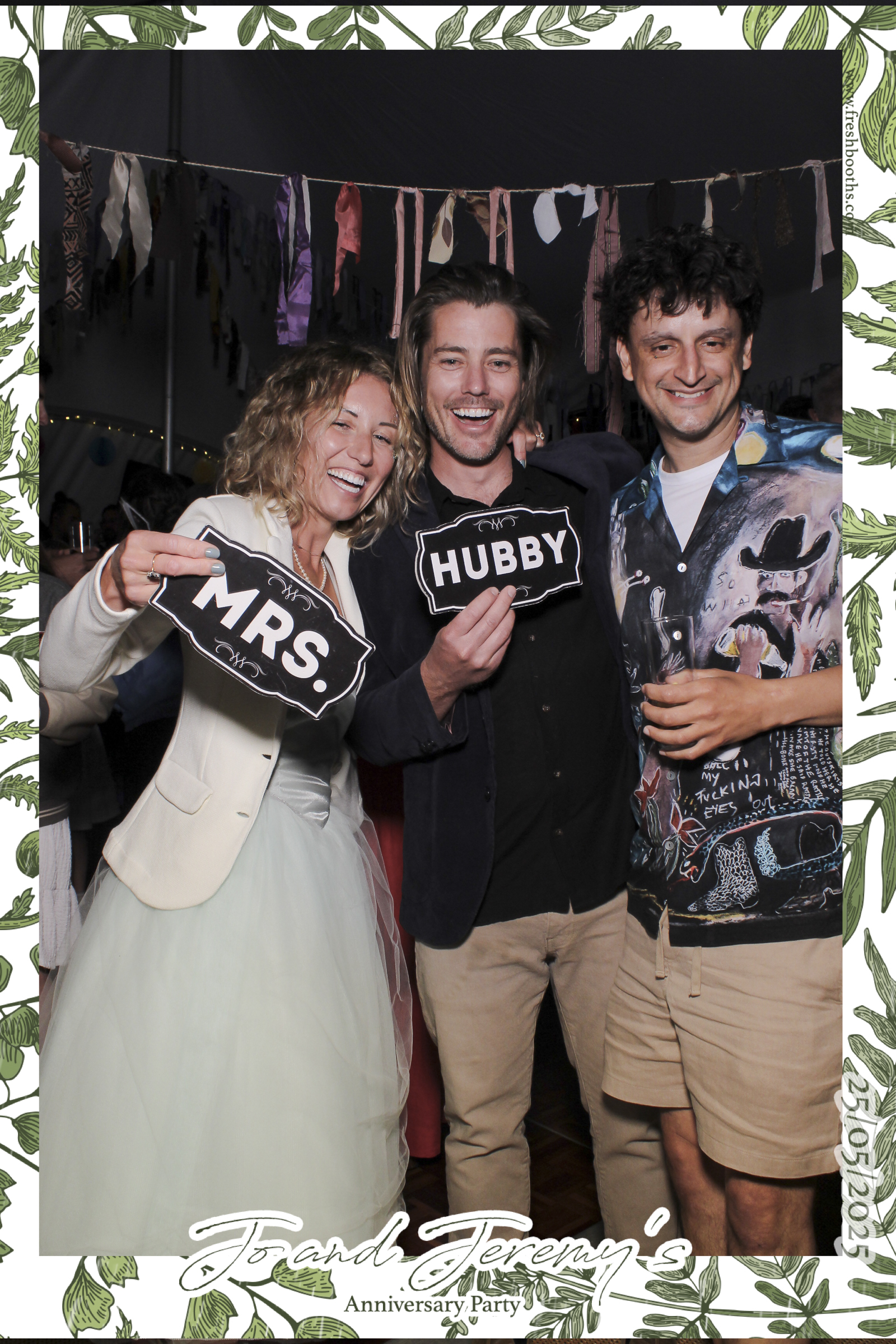 Jo & Jeremy Wedding Anniversary | View more photos from the event at gallery.freshbooths.com/u/FreshBooths/Jo-Jeremy-Wedding-Anniversary