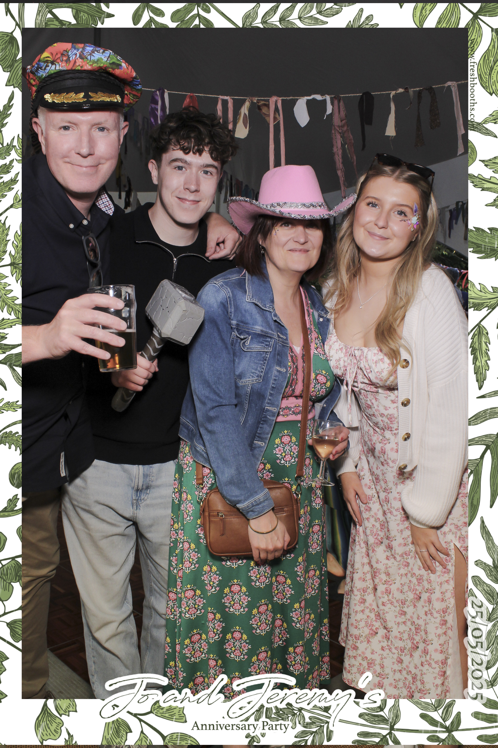 Jo & Jeremy Wedding Anniversary | View more photos from the event at gallery.freshbooths.com/u/FreshBooths/Jo-Jeremy-Wedding-Anniversary