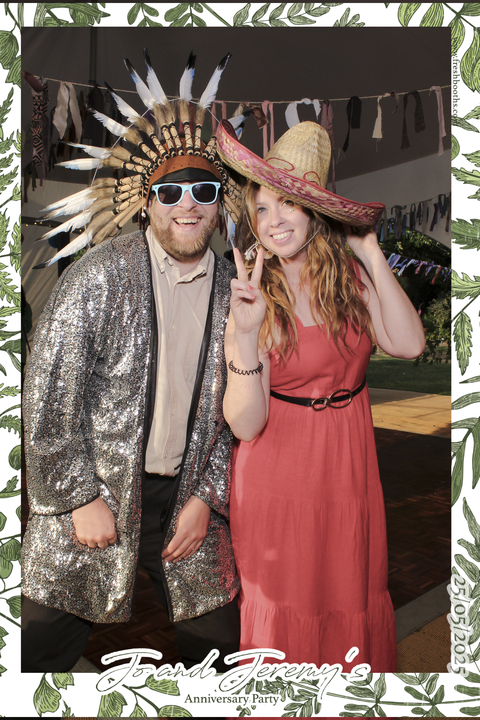 Jo & Jeremy Wedding Anniversary | View more photos from the event at gallery.freshbooths.com/u/FreshBooths/Jo-Jeremy-Wedding-Anniversary