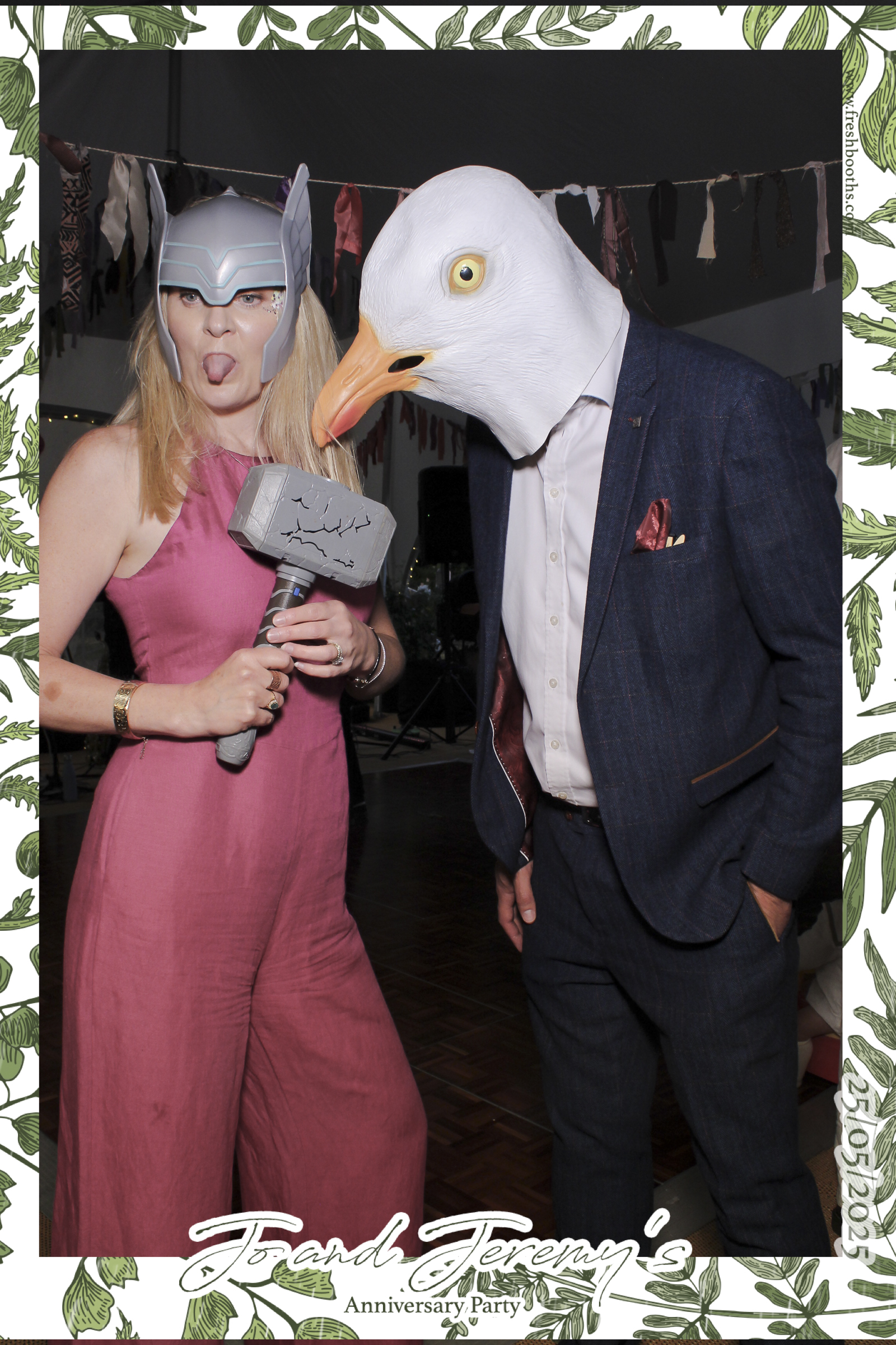 Jo & Jeremy Wedding Anniversary | View more photos from the event at gallery.freshbooths.com/u/FreshBooths/Jo-Jeremy-Wedding-Anniversary