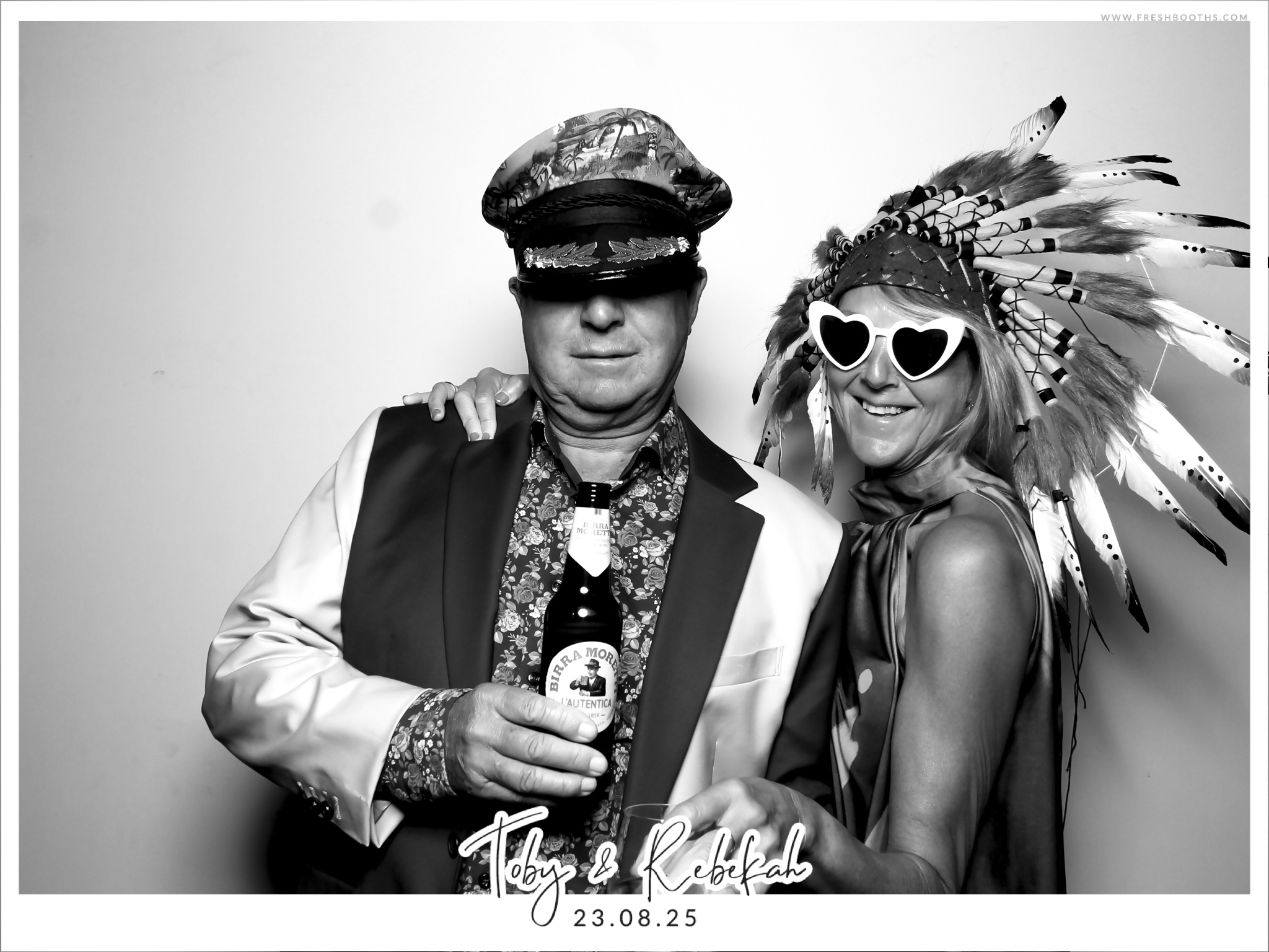 Toby & Rebekah Wedding  | View more photos from the event at gallery.freshbooths.com/u/FreshBooths/Toby-Rebekah-Wedding