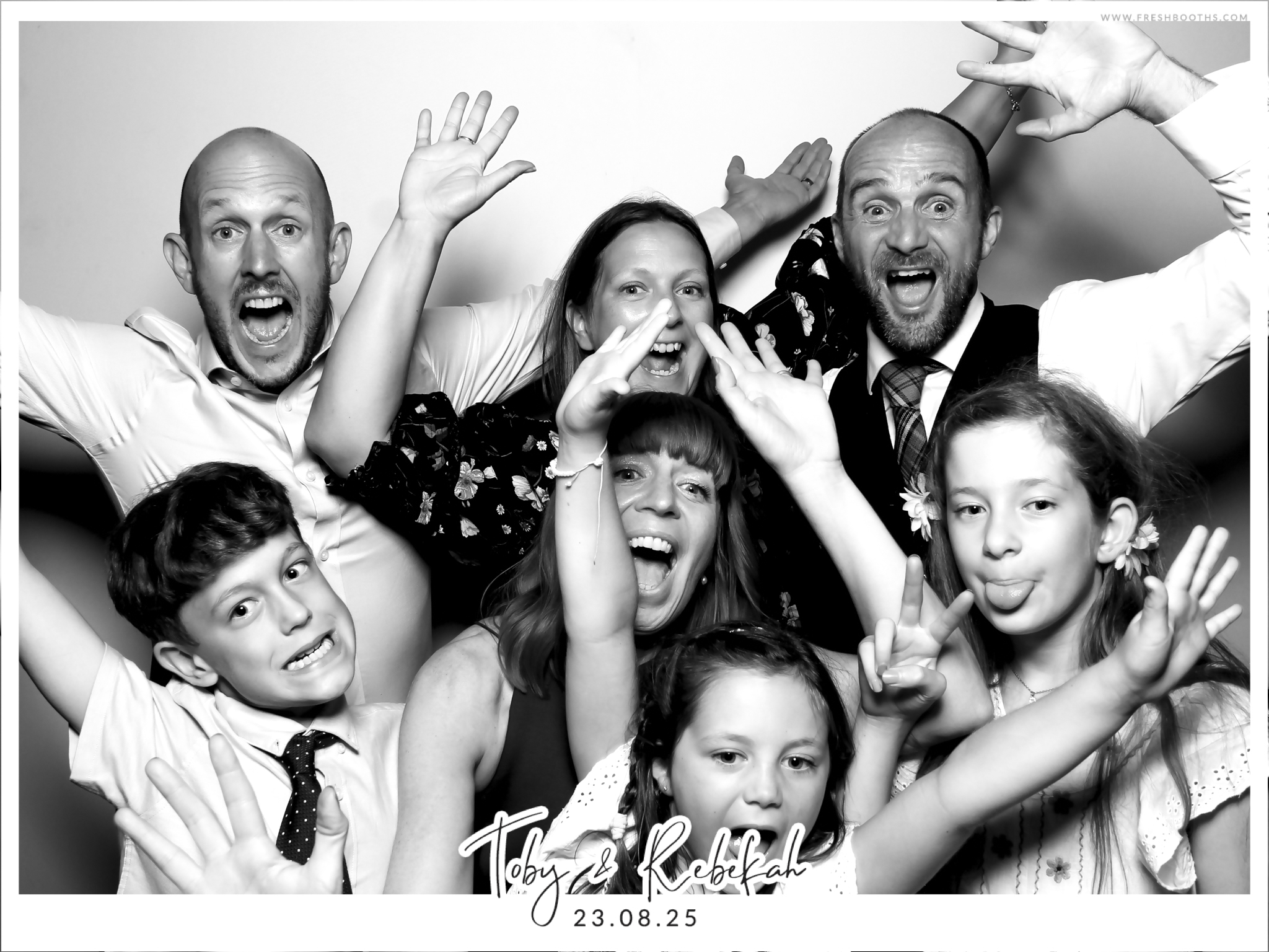 Toby & Rebekah Wedding  | View more photos from the event at gallery.freshbooths.com/u/FreshBooths/Toby-Rebekah-Wedding