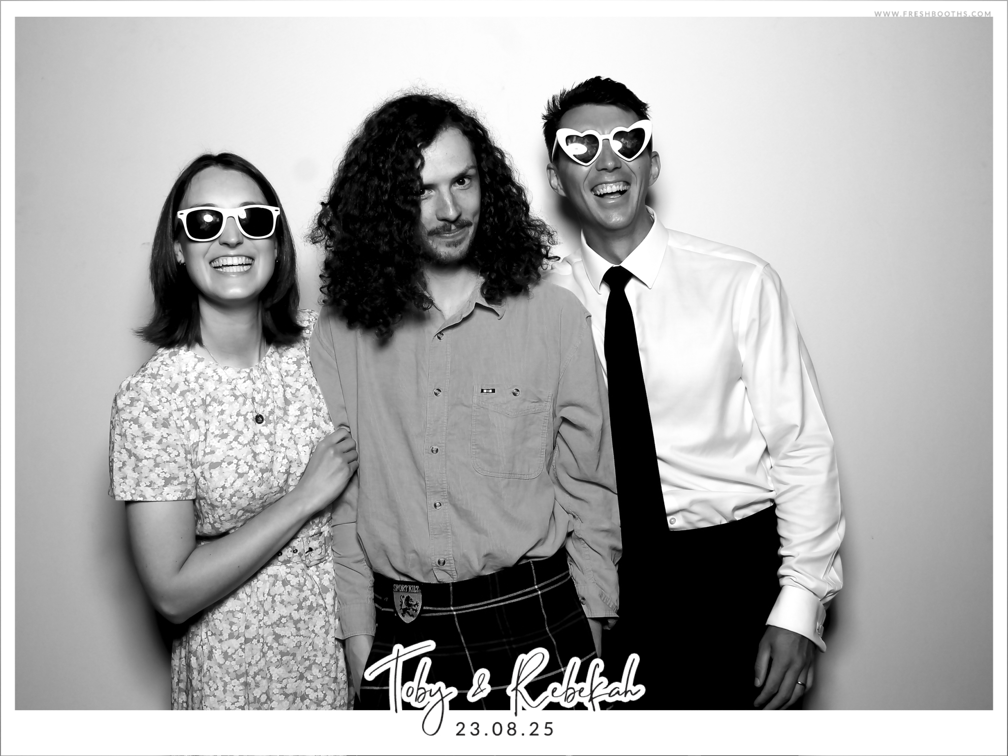 Toby & Rebekah Wedding  | View more photos from the event at gallery.freshbooths.com/u/FreshBooths/Toby-Rebekah-Wedding
