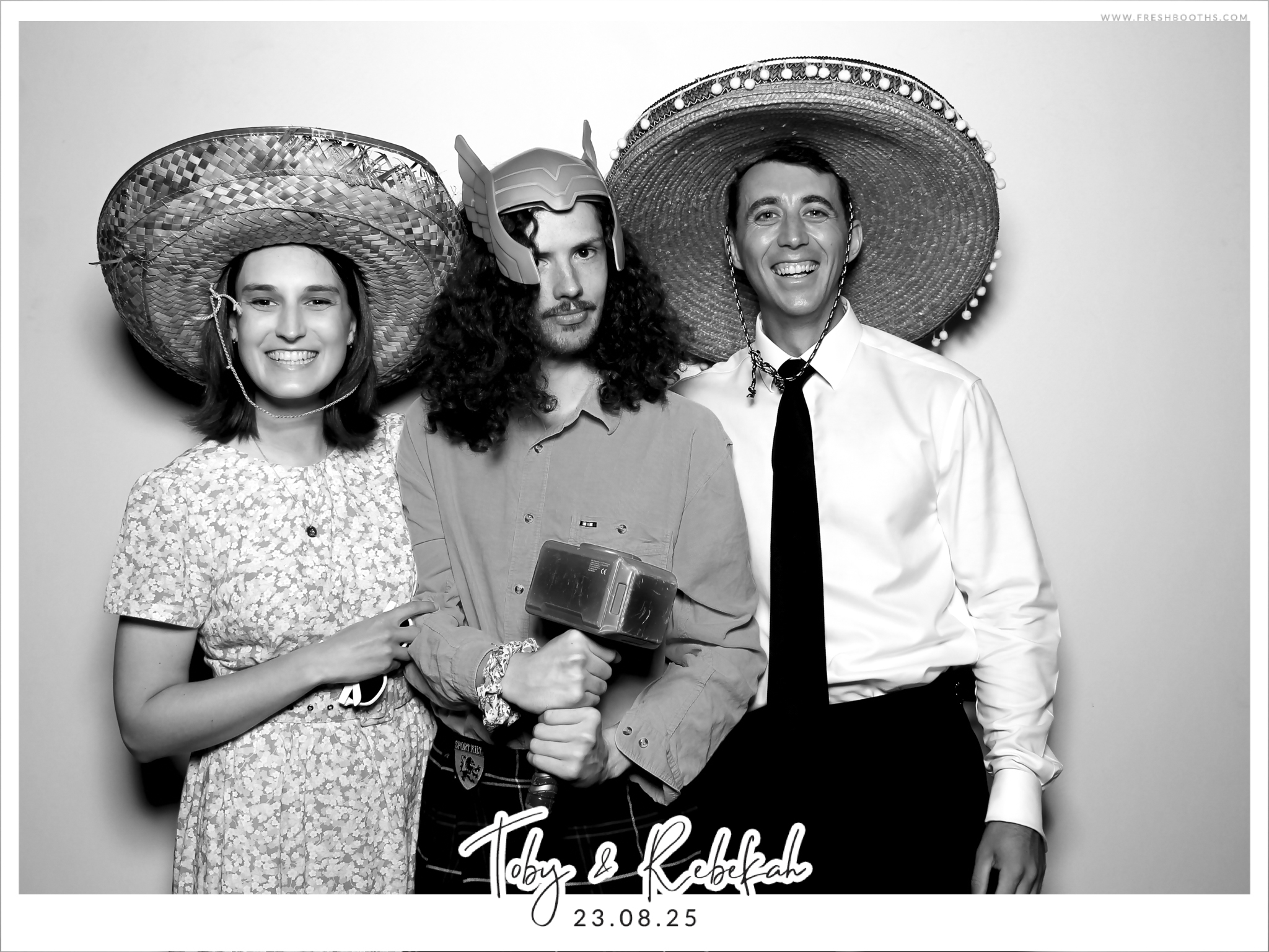 Toby & Rebekah Wedding  | View more photos from the event at gallery.freshbooths.com/u/FreshBooths/Toby-Rebekah-Wedding