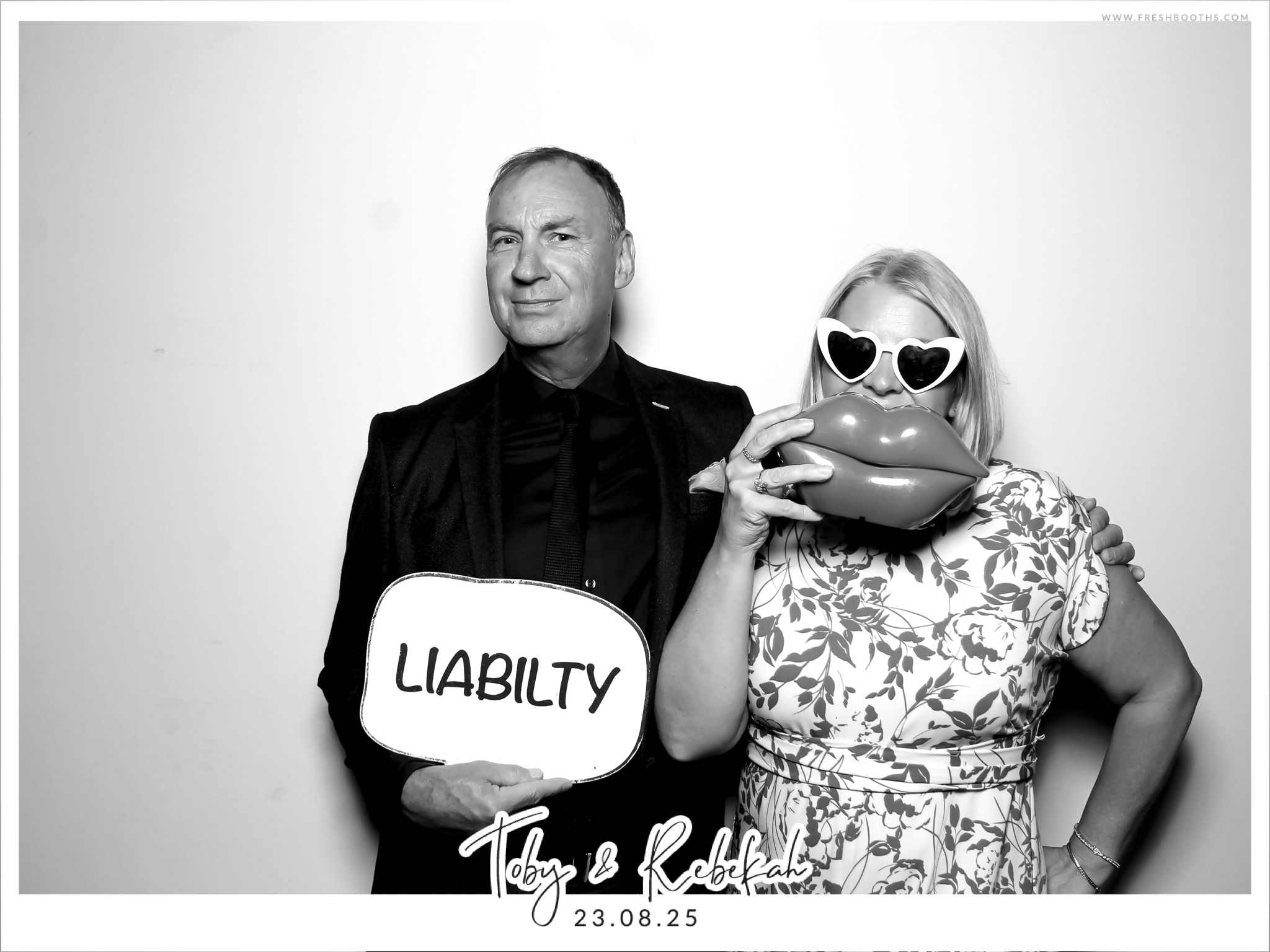 Toby & Rebekah Wedding  | View more photos from the event at gallery.freshbooths.com/u/FreshBooths/Toby-Rebekah-Wedding