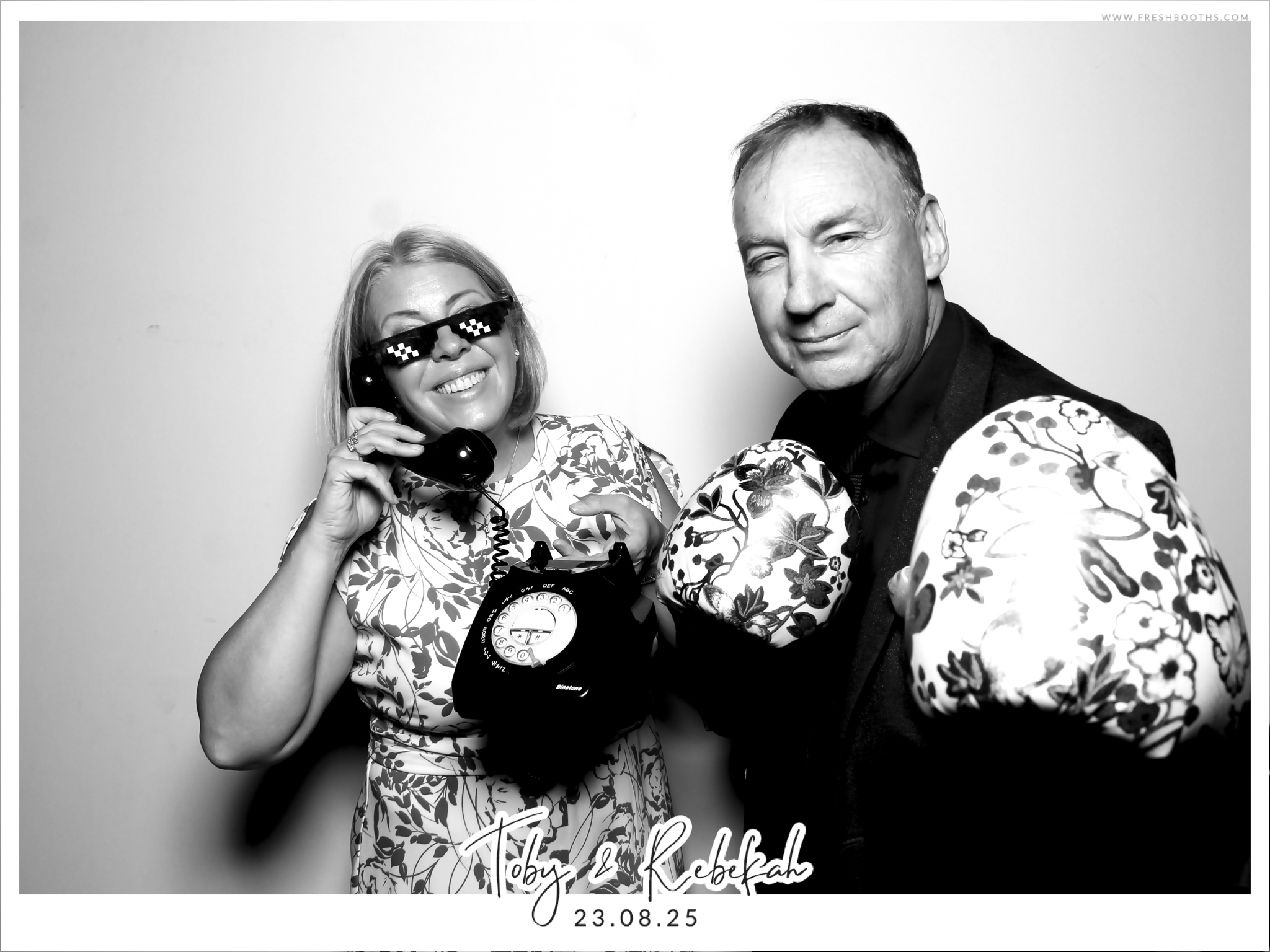Toby & Rebekah Wedding  | View more photos from the event at gallery.freshbooths.com/u/FreshBooths/Toby-Rebekah-Wedding