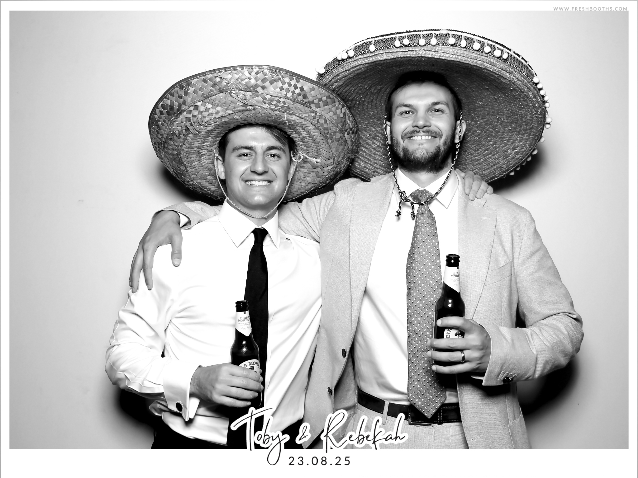 Toby & Rebekah Wedding  | View more photos from the event at gallery.freshbooths.com/u/FreshBooths/Toby-Rebekah-Wedding