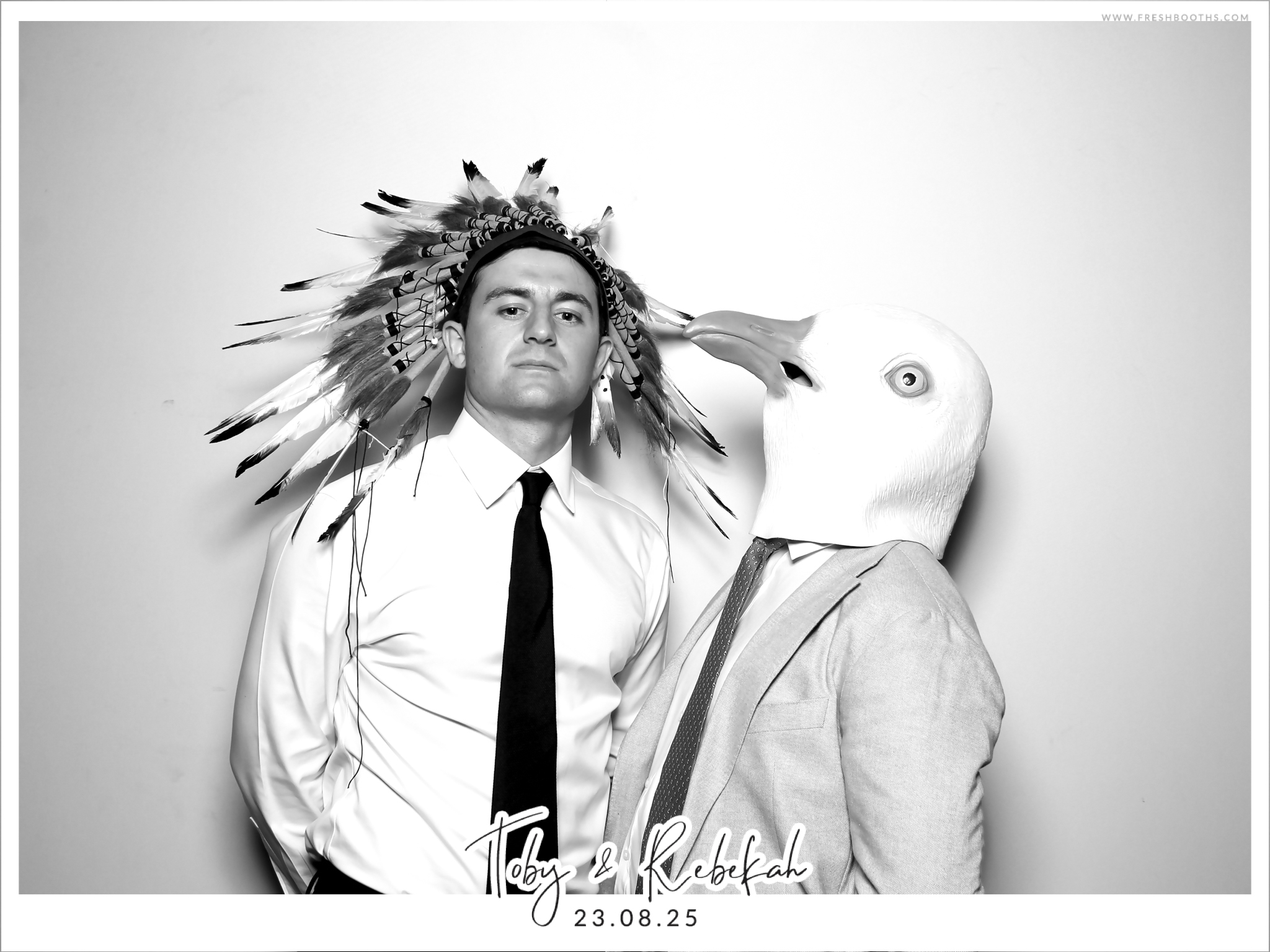 Toby & Rebekah Wedding  | View more photos from the event at gallery.freshbooths.com/u/FreshBooths/Toby-Rebekah-Wedding