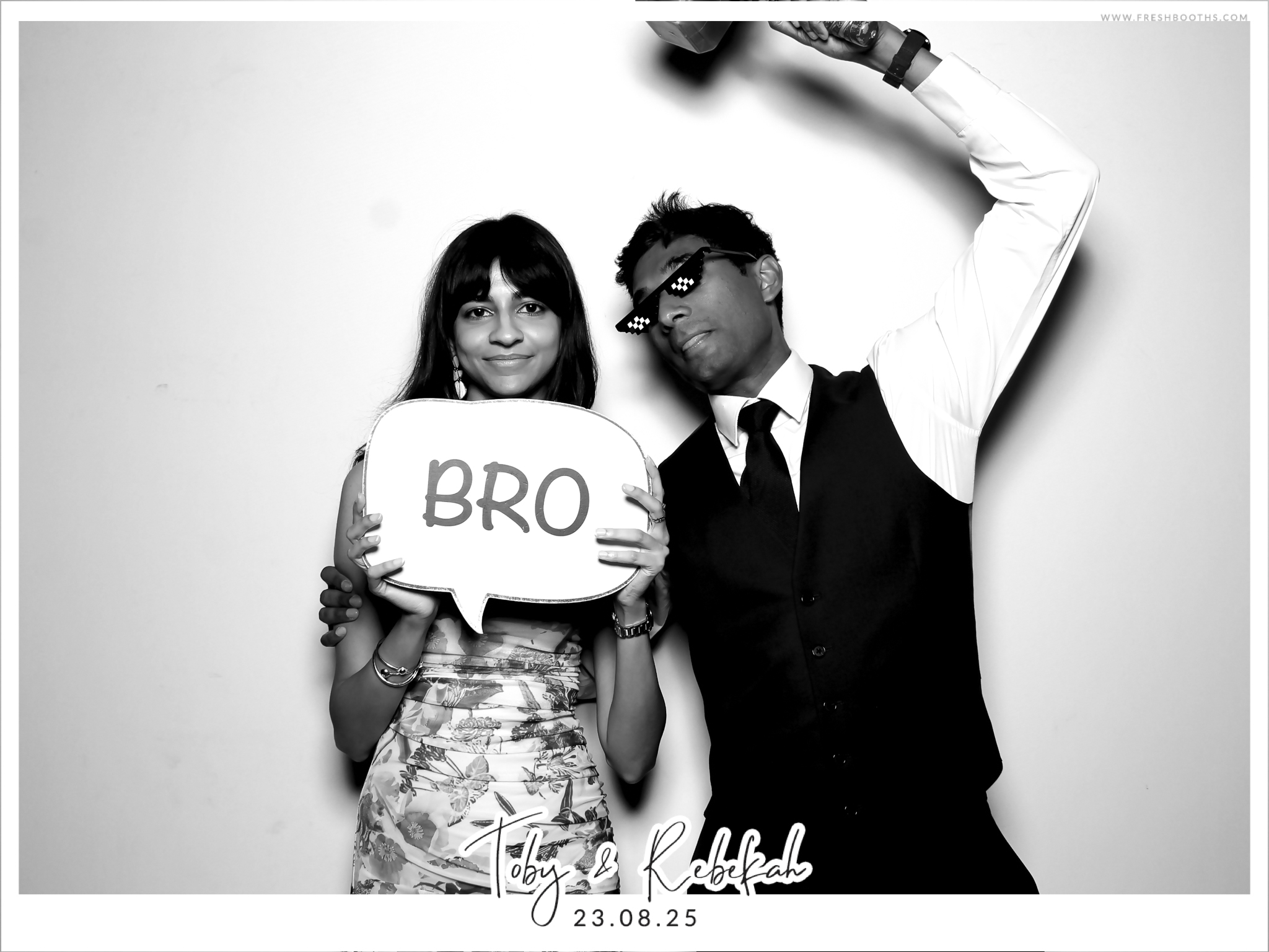 Toby & Rebekah Wedding  | View more photos from the event at gallery.freshbooths.com/u/FreshBooths/Toby-Rebekah-Wedding