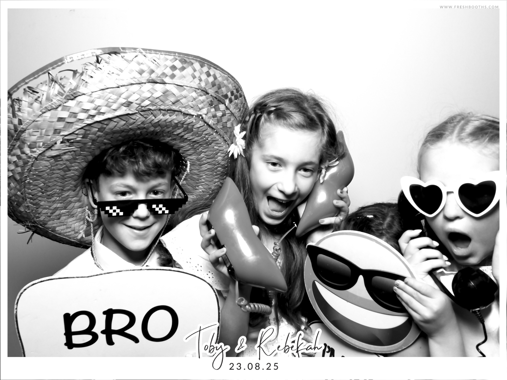 Toby & Rebekah Wedding  | View more photos from the event at gallery.freshbooths.com/u/FreshBooths/Toby-Rebekah-Wedding