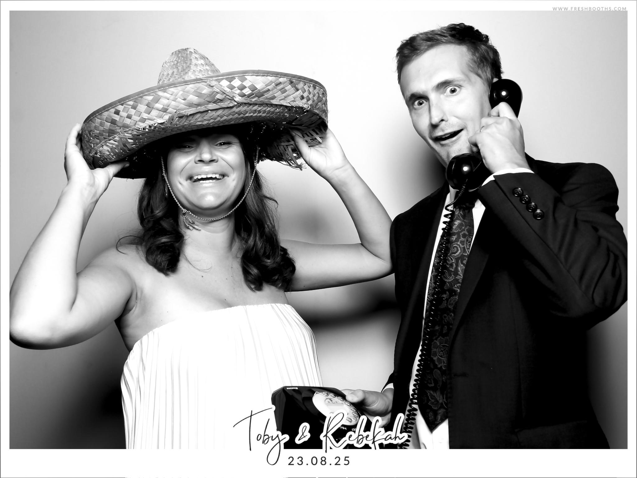Toby & Rebekah Wedding  | View more photos from the event at gallery.freshbooths.com/u/FreshBooths/Toby-Rebekah-Wedding
