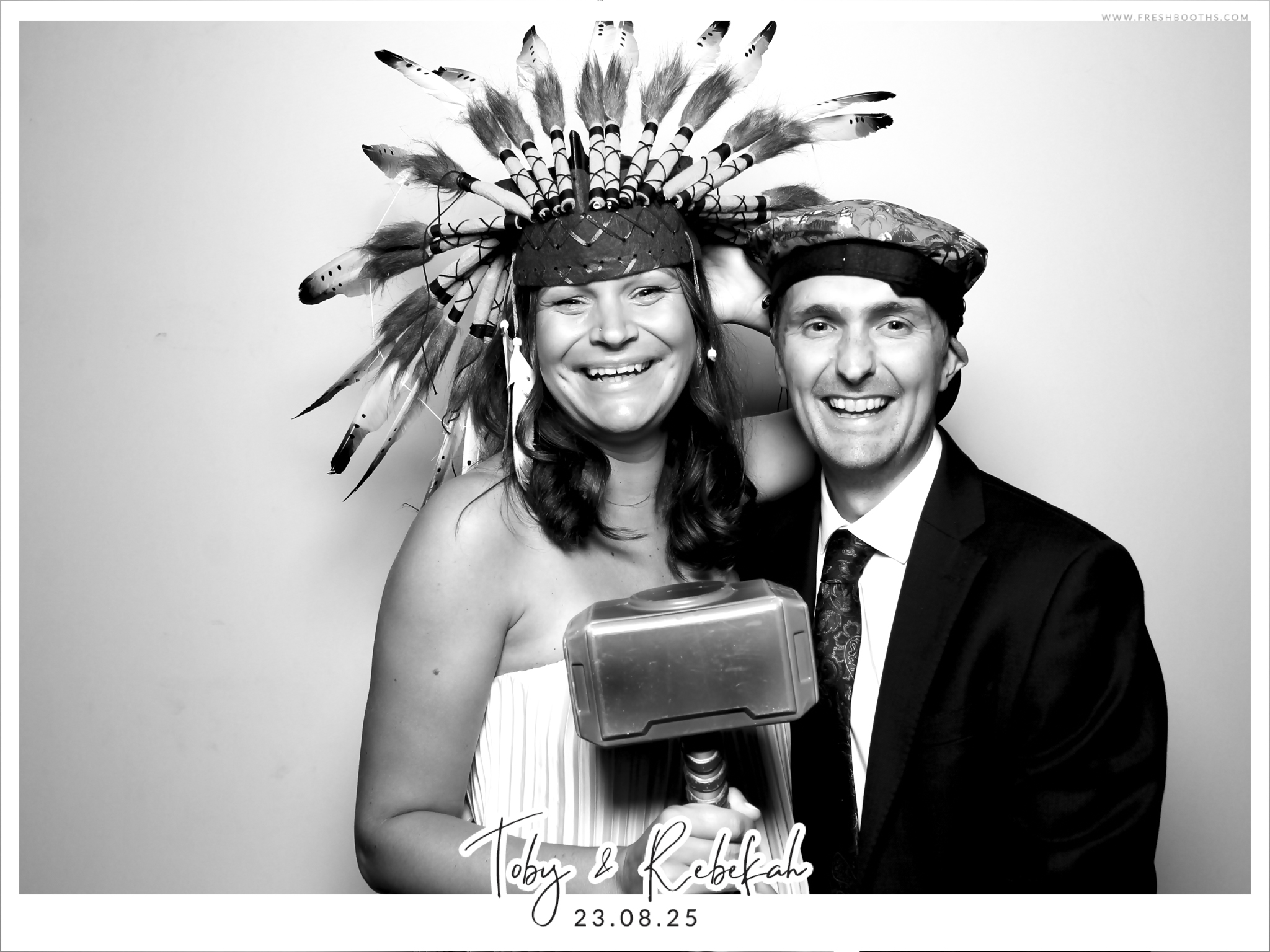 Toby & Rebekah Wedding  | View more photos from the event at gallery.freshbooths.com/u/FreshBooths/Toby-Rebekah-Wedding