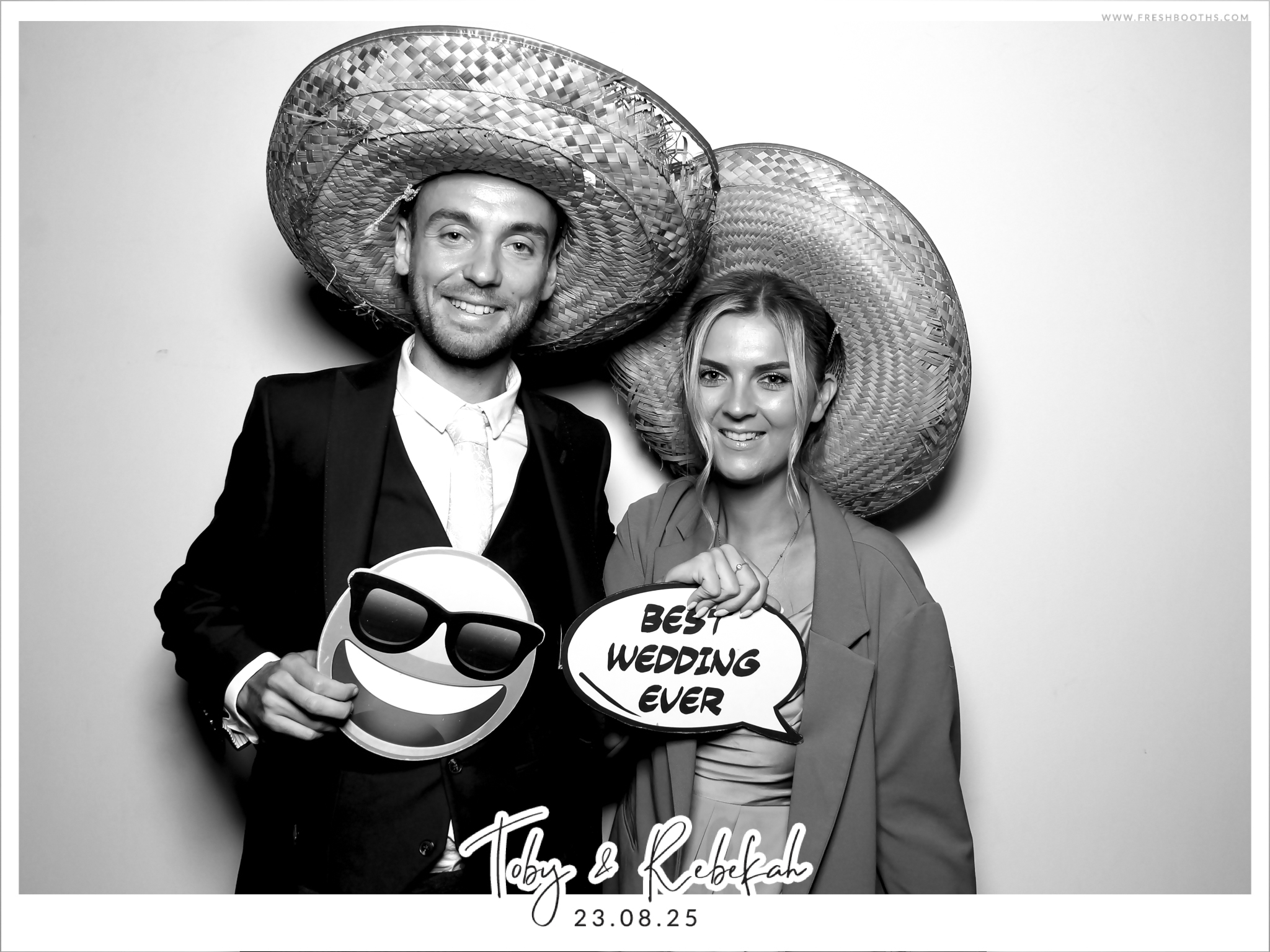 Toby & Rebekah Wedding  | View more photos from the event at gallery.freshbooths.com/u/FreshBooths/Toby-Rebekah-Wedding