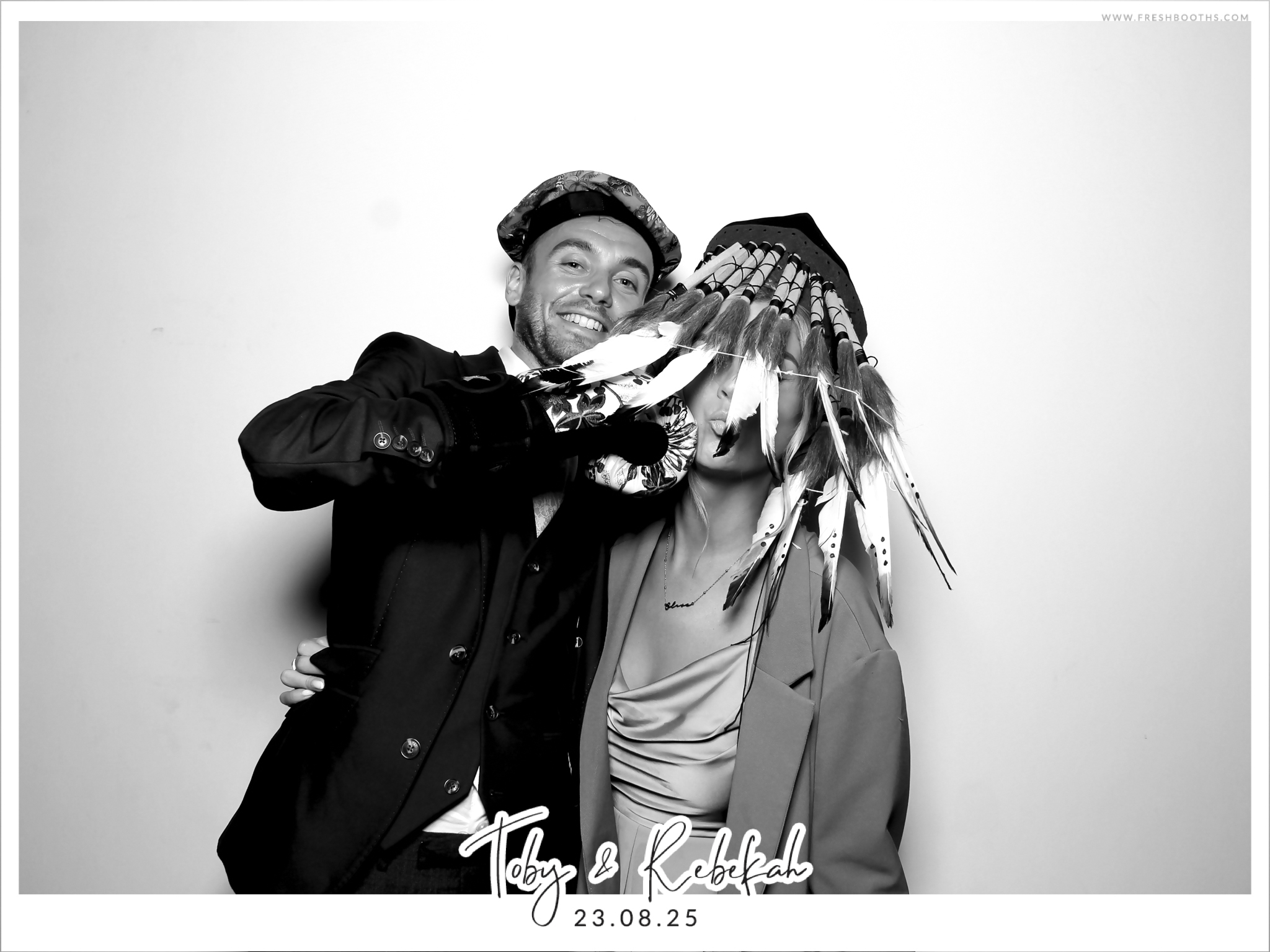 Toby & Rebekah Wedding  | View more photos from the event at gallery.freshbooths.com/u/FreshBooths/Toby-Rebekah-Wedding