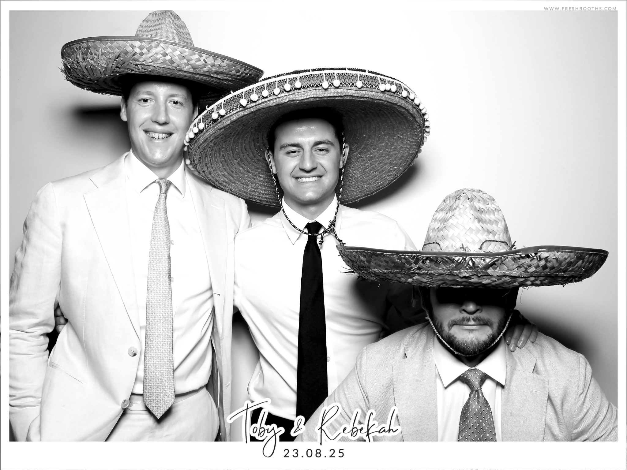 Toby & Rebekah Wedding  | View more photos from the event at gallery.freshbooths.com/u/FreshBooths/Toby-Rebekah-Wedding