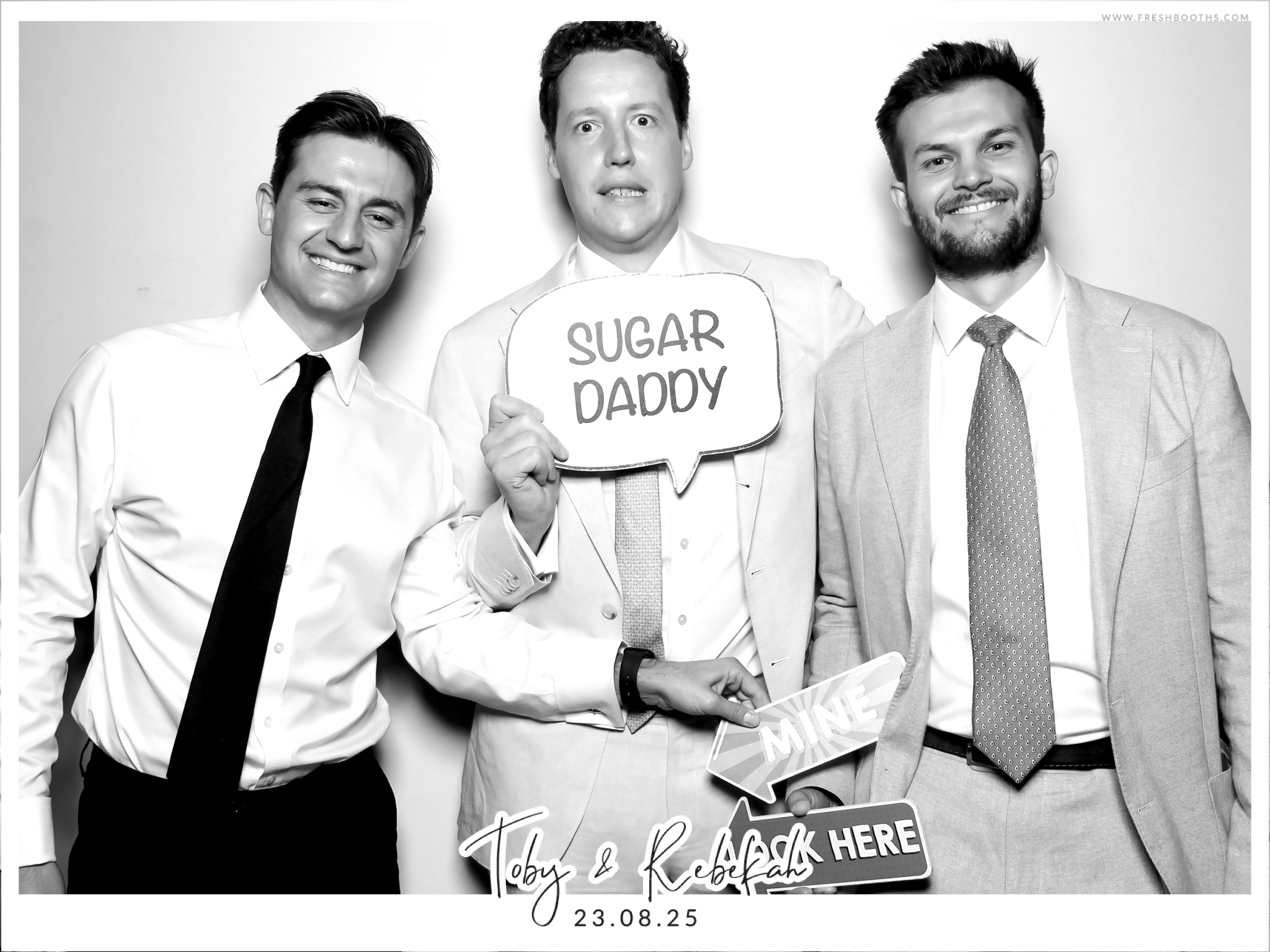 Toby & Rebekah Wedding  | View more photos from the event at gallery.freshbooths.com/u/FreshBooths/Toby-Rebekah-Wedding