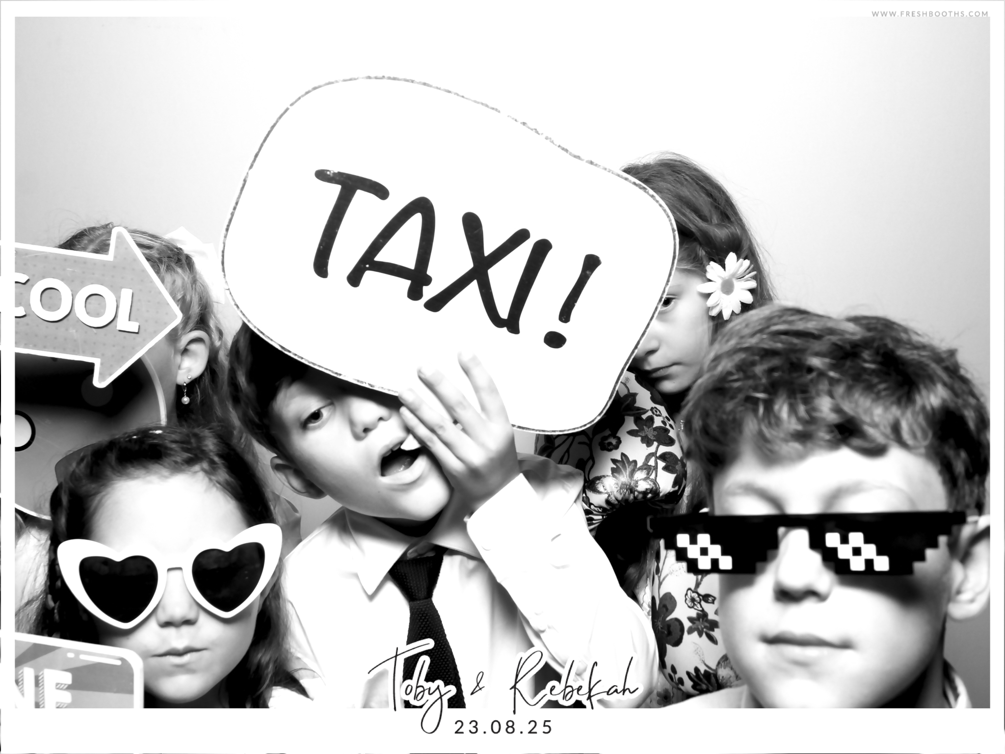 Toby & Rebekah Wedding  | View more photos from the event at gallery.freshbooths.com/u/FreshBooths/Toby-Rebekah-Wedding