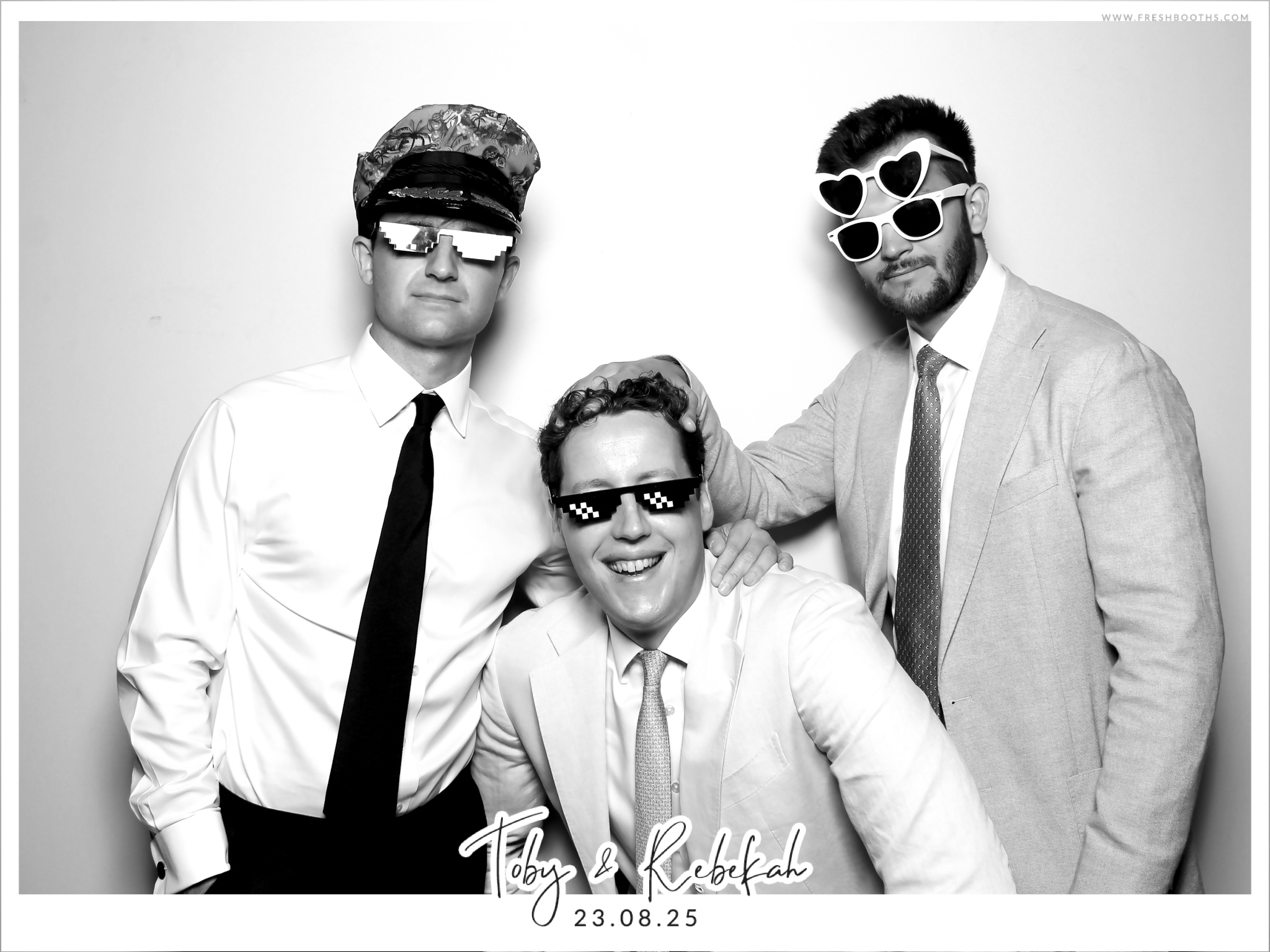 Toby & Rebekah Wedding  | View more photos from the event at gallery.freshbooths.com/u/FreshBooths/Toby-Rebekah-Wedding