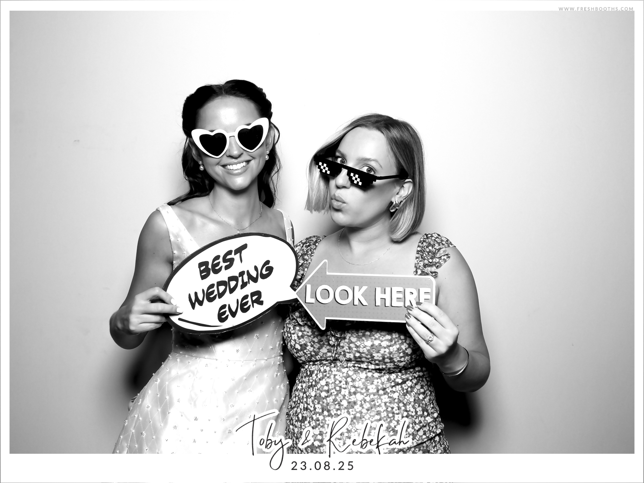 Toby & Rebekah Wedding  | View more photos from the event at gallery.freshbooths.com/u/FreshBooths/Toby-Rebekah-Wedding