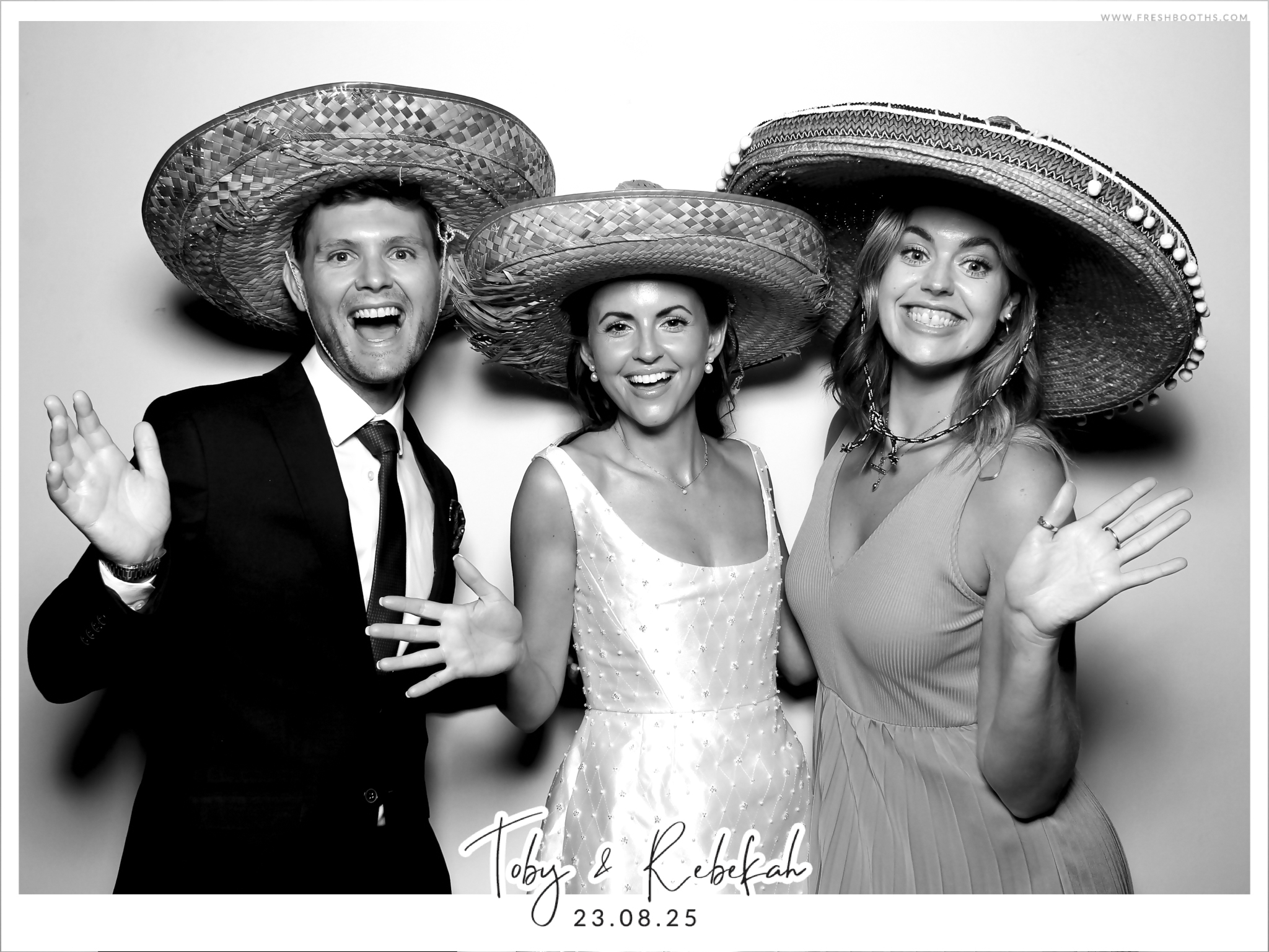 Toby & Rebekah Wedding  | View more photos from the event at gallery.freshbooths.com/u/FreshBooths/Toby-Rebekah-Wedding