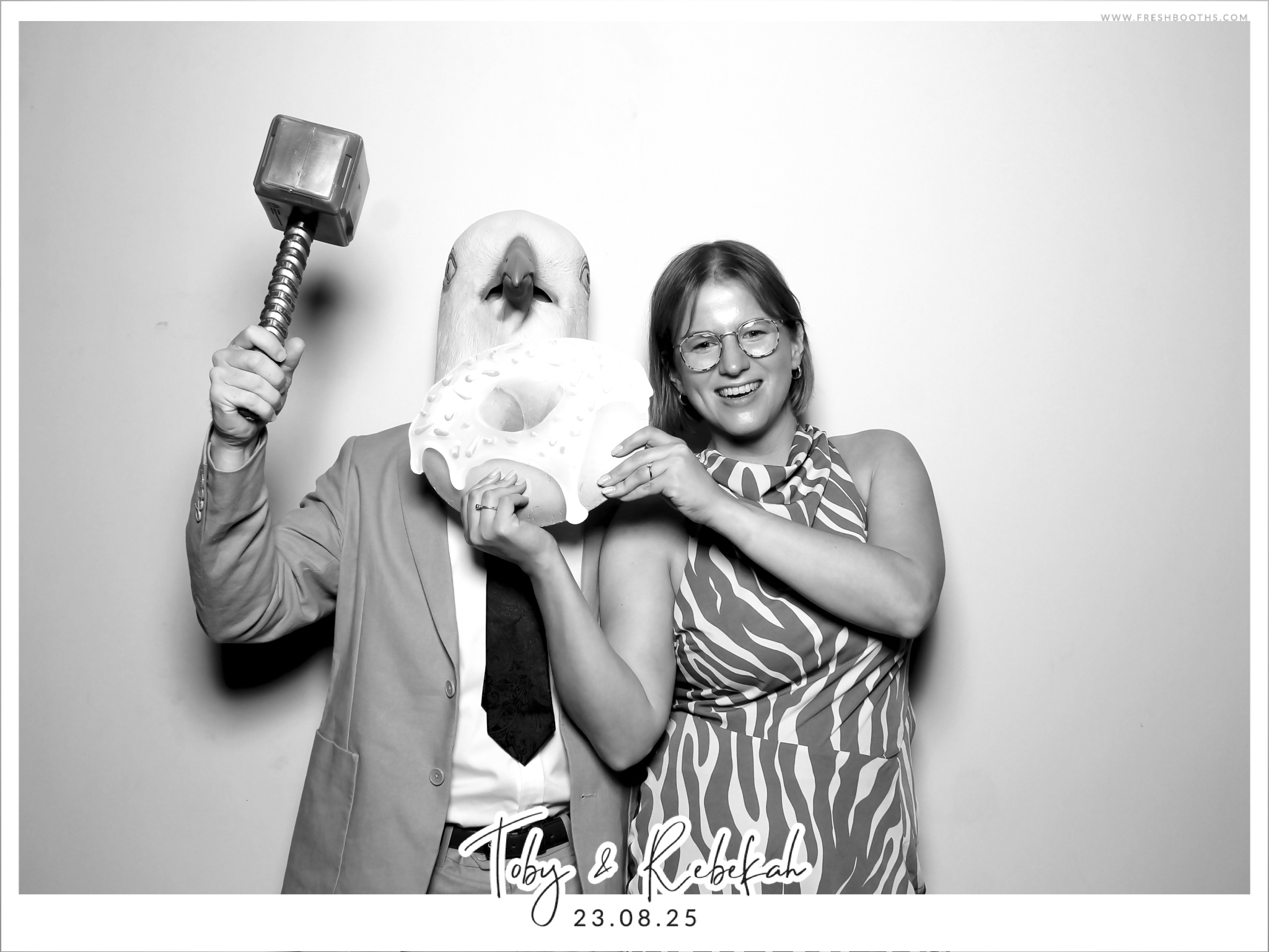 Toby & Rebekah Wedding  | View more photos from the event at gallery.freshbooths.com/u/FreshBooths/Toby-Rebekah-Wedding