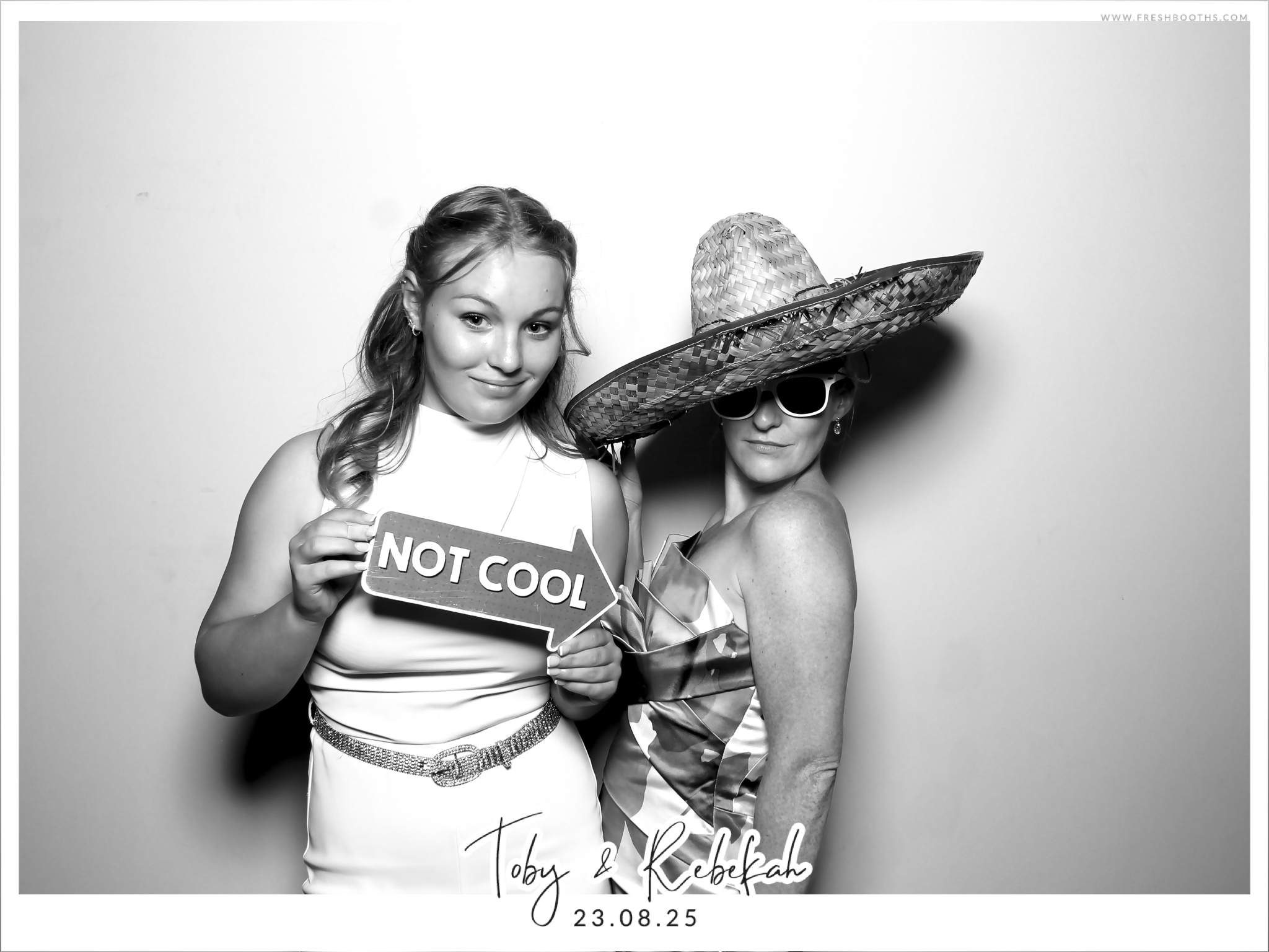 Toby & Rebekah Wedding  | View more photos from the event at gallery.freshbooths.com/u/FreshBooths/Toby-Rebekah-Wedding