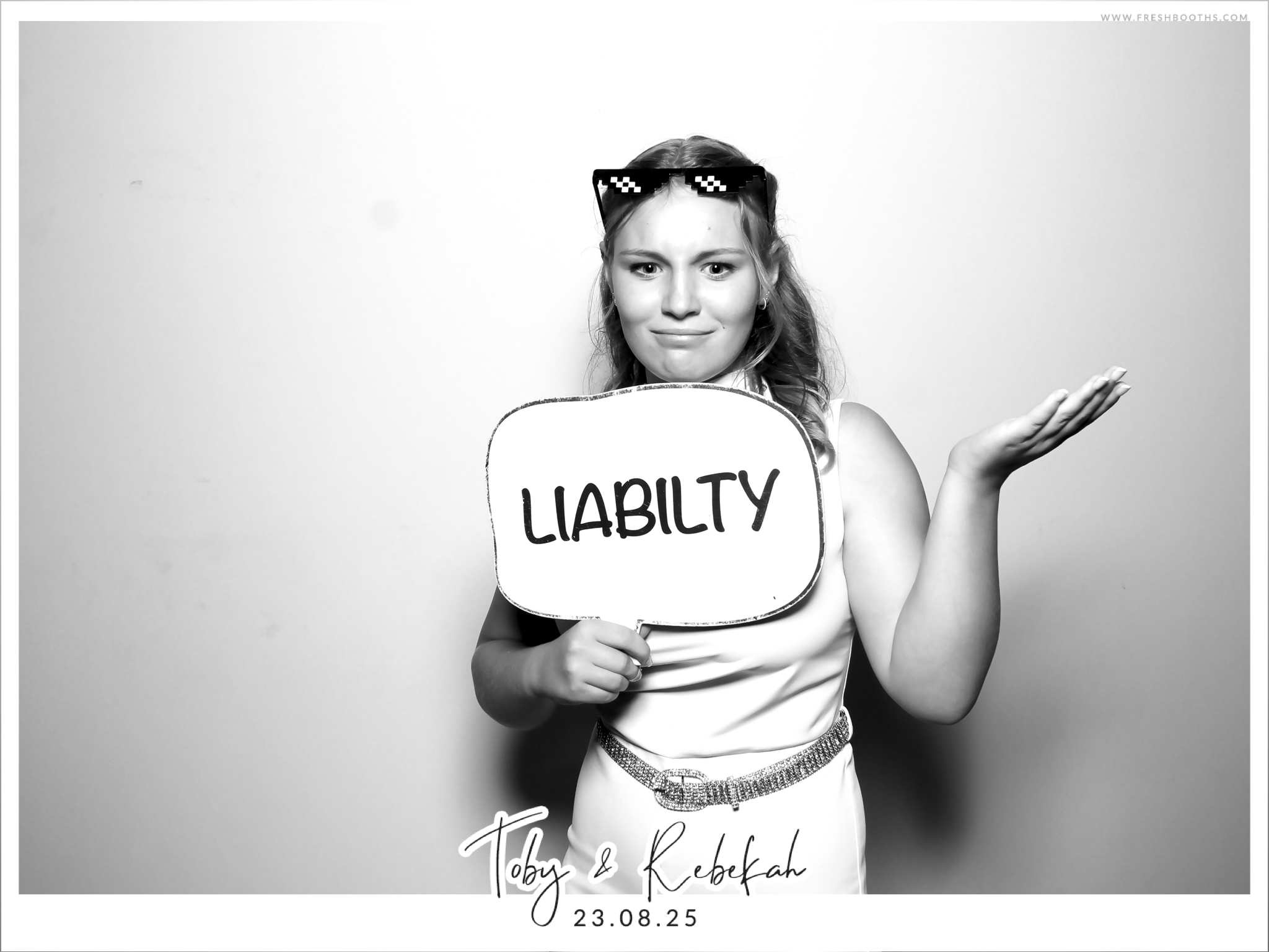 Toby & Rebekah Wedding  | View more photos from the event at gallery.freshbooths.com/u/FreshBooths/Toby-Rebekah-Wedding