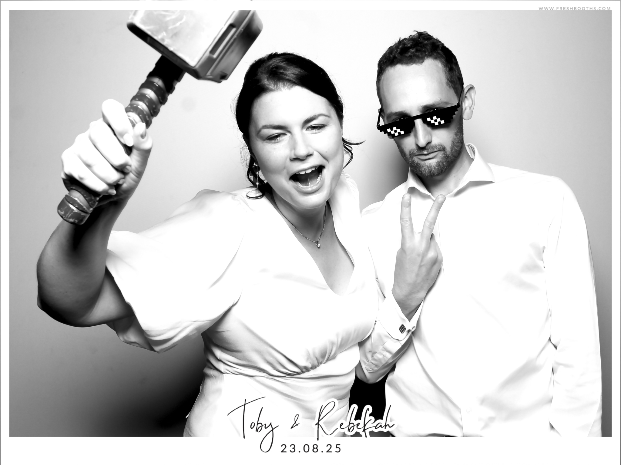Toby & Rebekah Wedding  | View more photos from the event at gallery.freshbooths.com/u/FreshBooths/Toby-Rebekah-Wedding