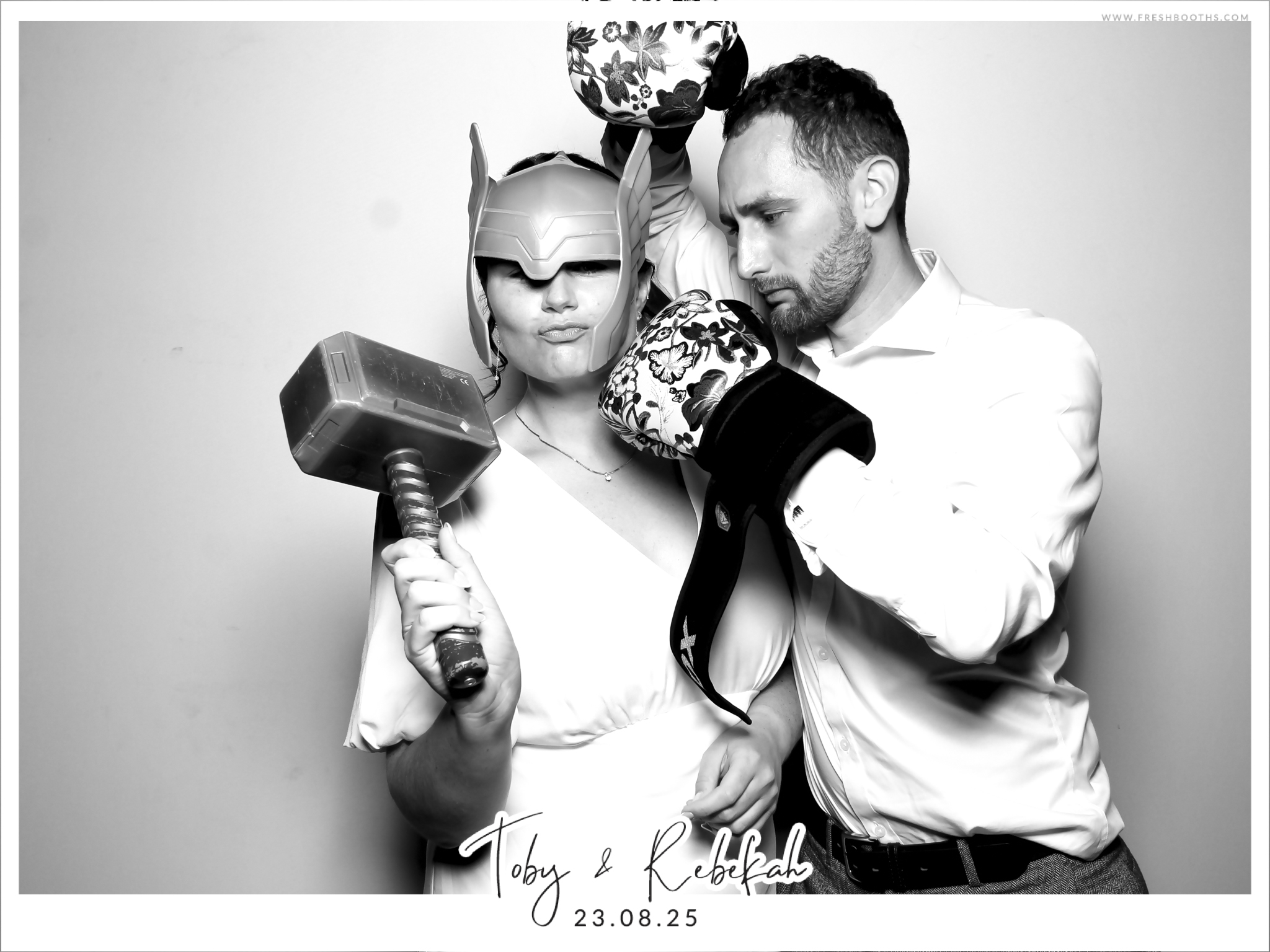 Toby & Rebekah Wedding  | View more photos from the event at gallery.freshbooths.com/u/FreshBooths/Toby-Rebekah-Wedding