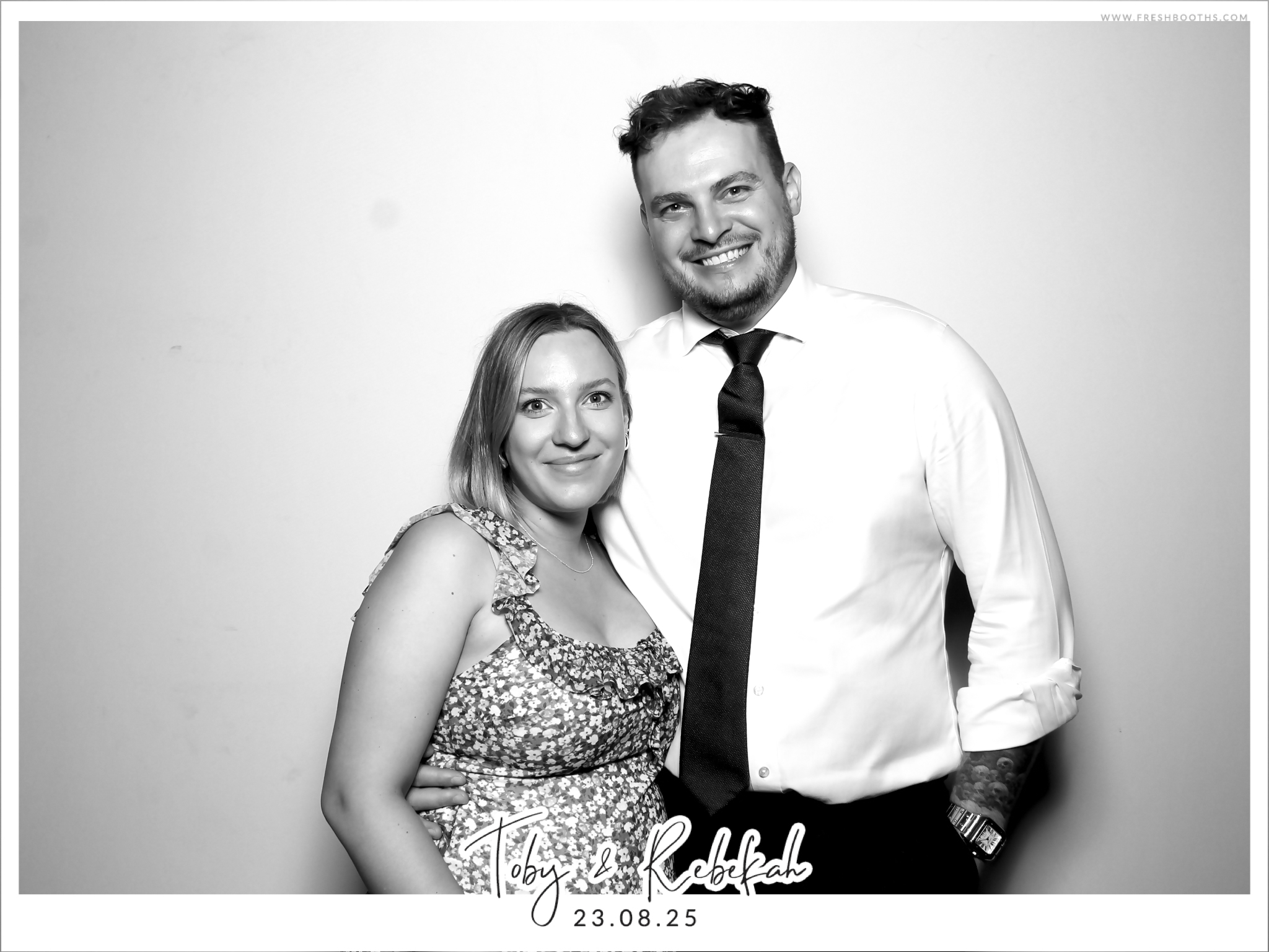 Toby & Rebekah Wedding  | View more photos from the event at gallery.freshbooths.com/u/FreshBooths/Toby-Rebekah-Wedding