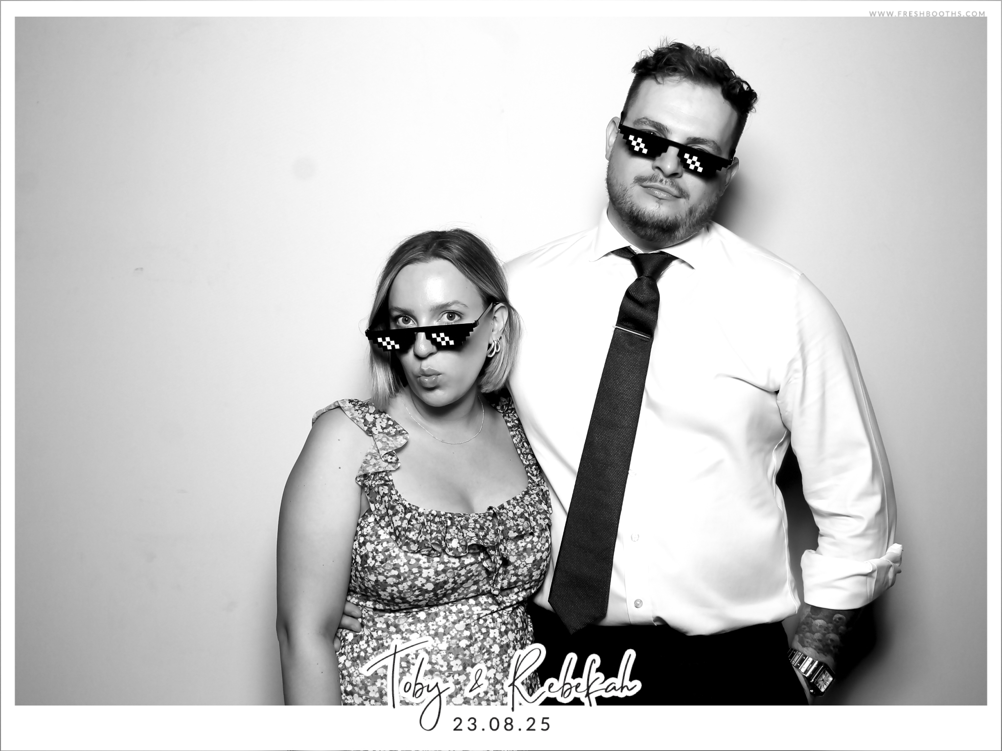 Toby & Rebekah Wedding  | View more photos from the event at gallery.freshbooths.com/u/FreshBooths/Toby-Rebekah-Wedding