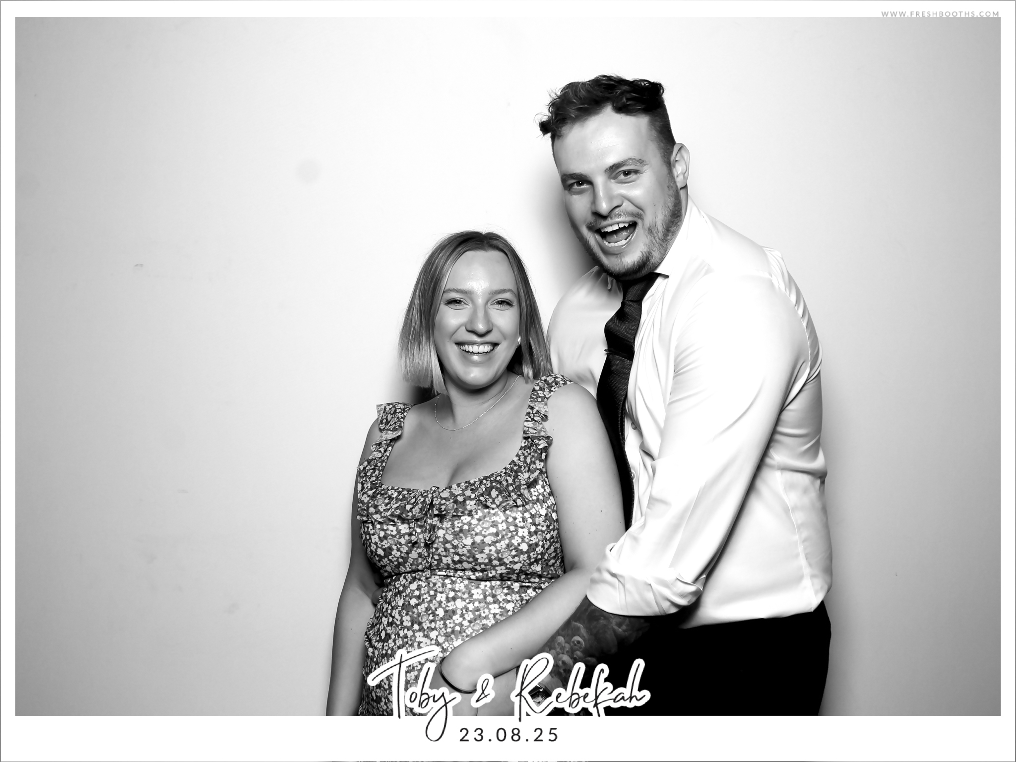 Toby & Rebekah Wedding  | View more photos from the event at gallery.freshbooths.com/u/FreshBooths/Toby-Rebekah-Wedding