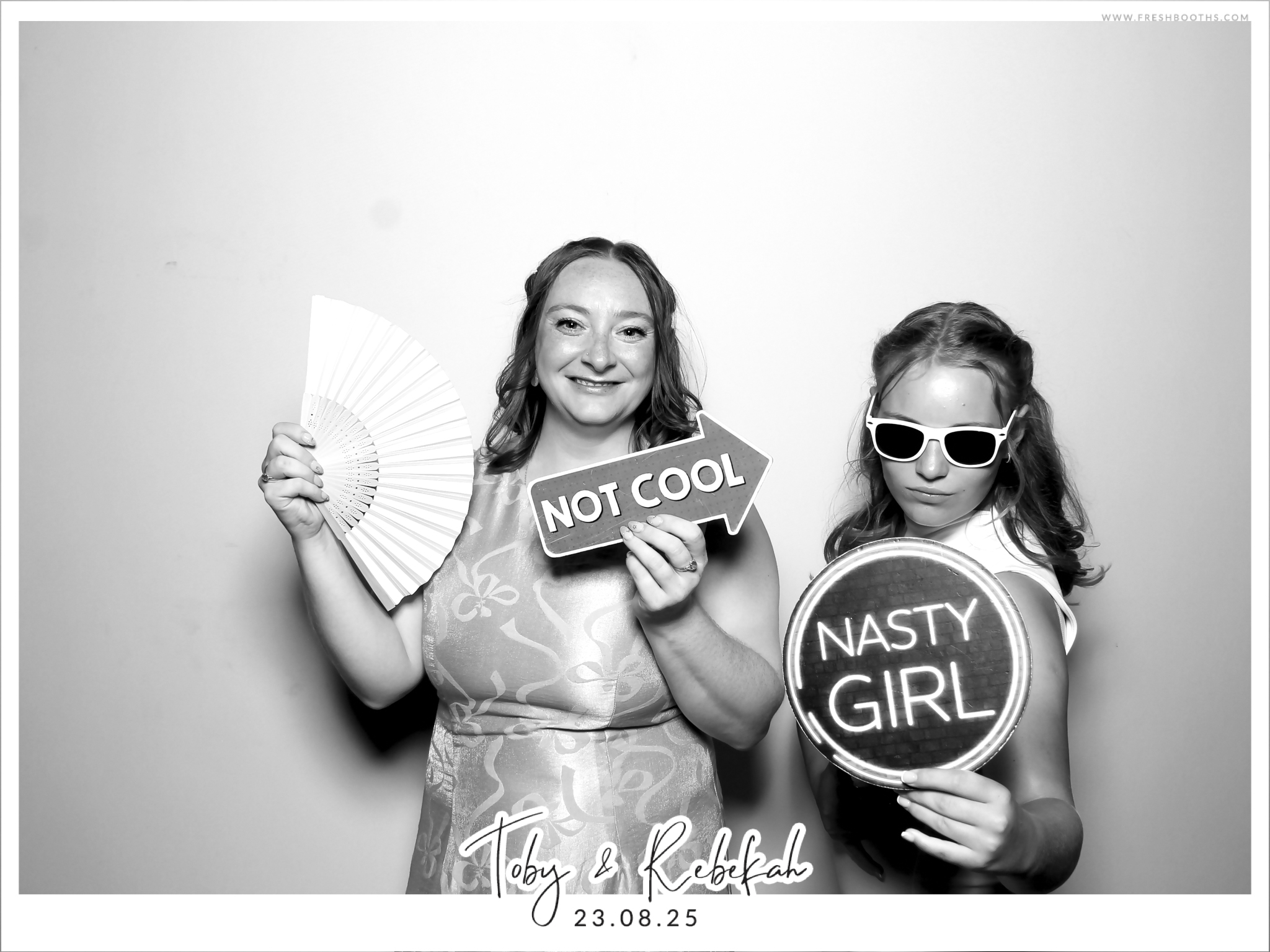 Toby & Rebekah Wedding  | View more photos from the event at gallery.freshbooths.com/u/FreshBooths/Toby-Rebekah-Wedding