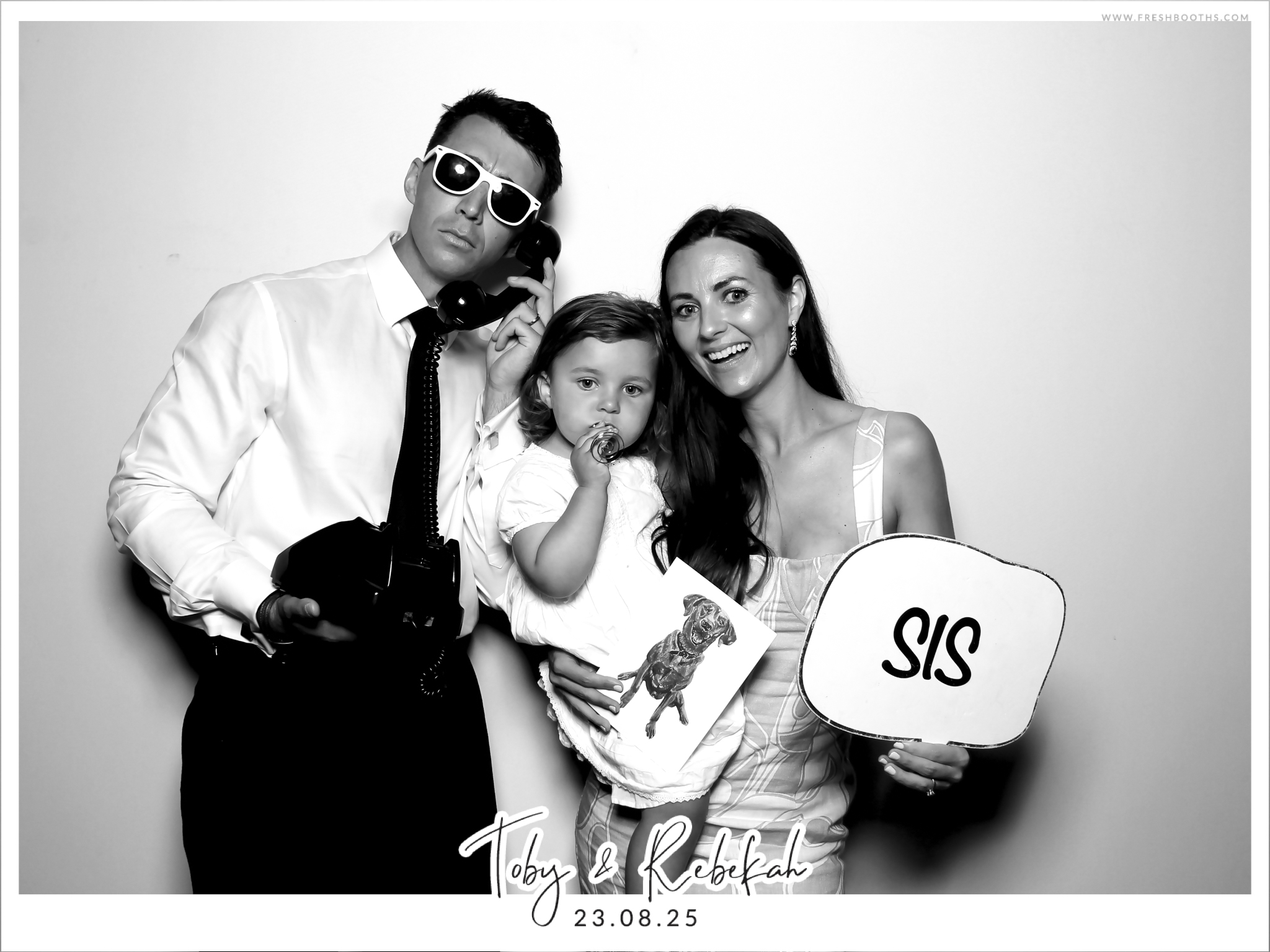 Toby & Rebekah Wedding  | View more photos from the event at gallery.freshbooths.com/u/FreshBooths/Toby-Rebekah-Wedding