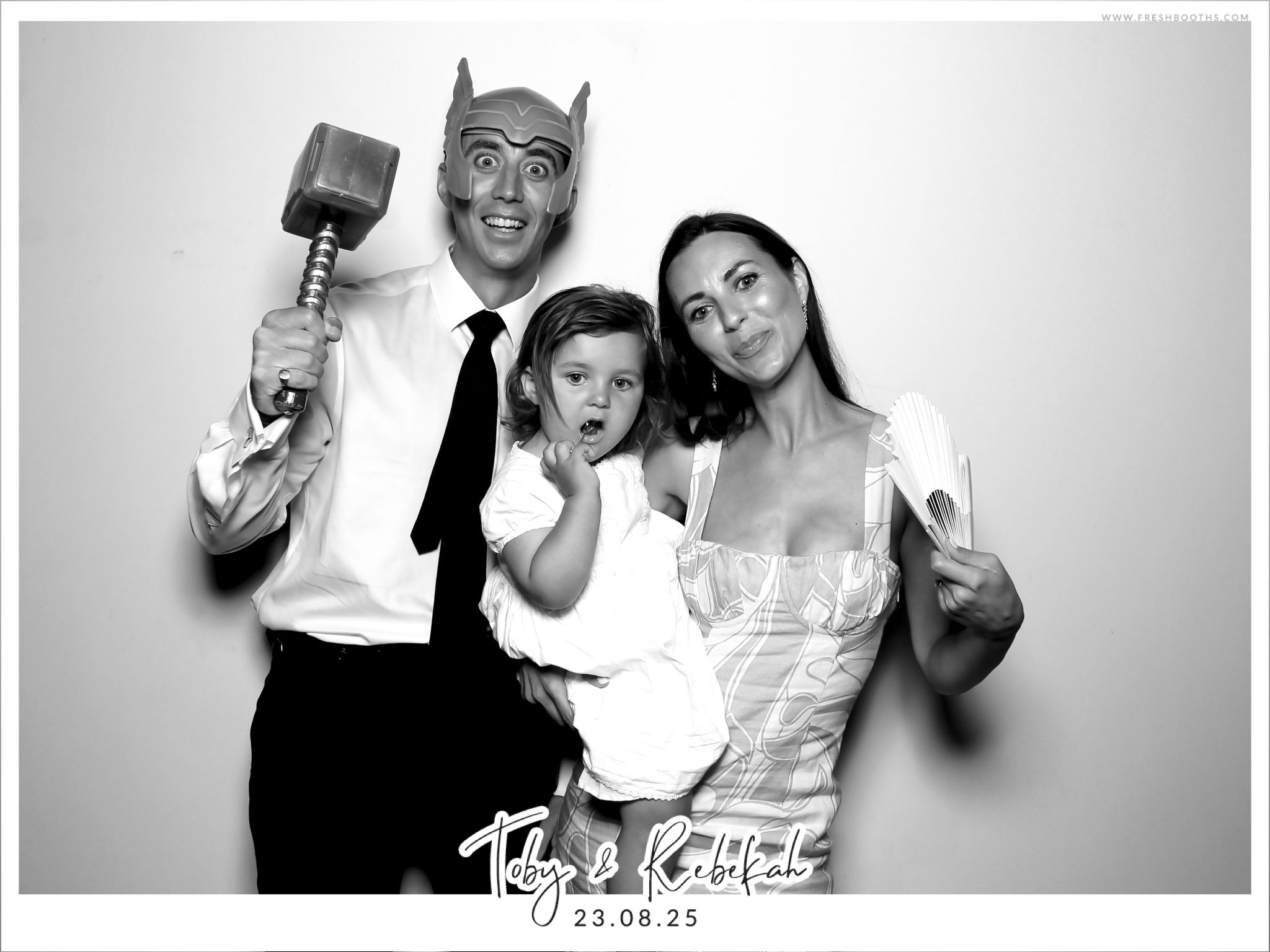 Toby & Rebekah Wedding  | View more photos from the event at gallery.freshbooths.com/u/FreshBooths/Toby-Rebekah-Wedding