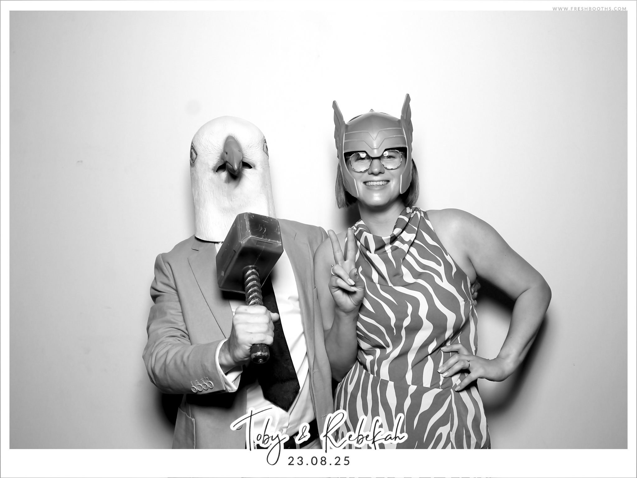 Toby & Rebekah Wedding  | View more photos from the event at gallery.freshbooths.com/u/FreshBooths/Toby-Rebekah-Wedding