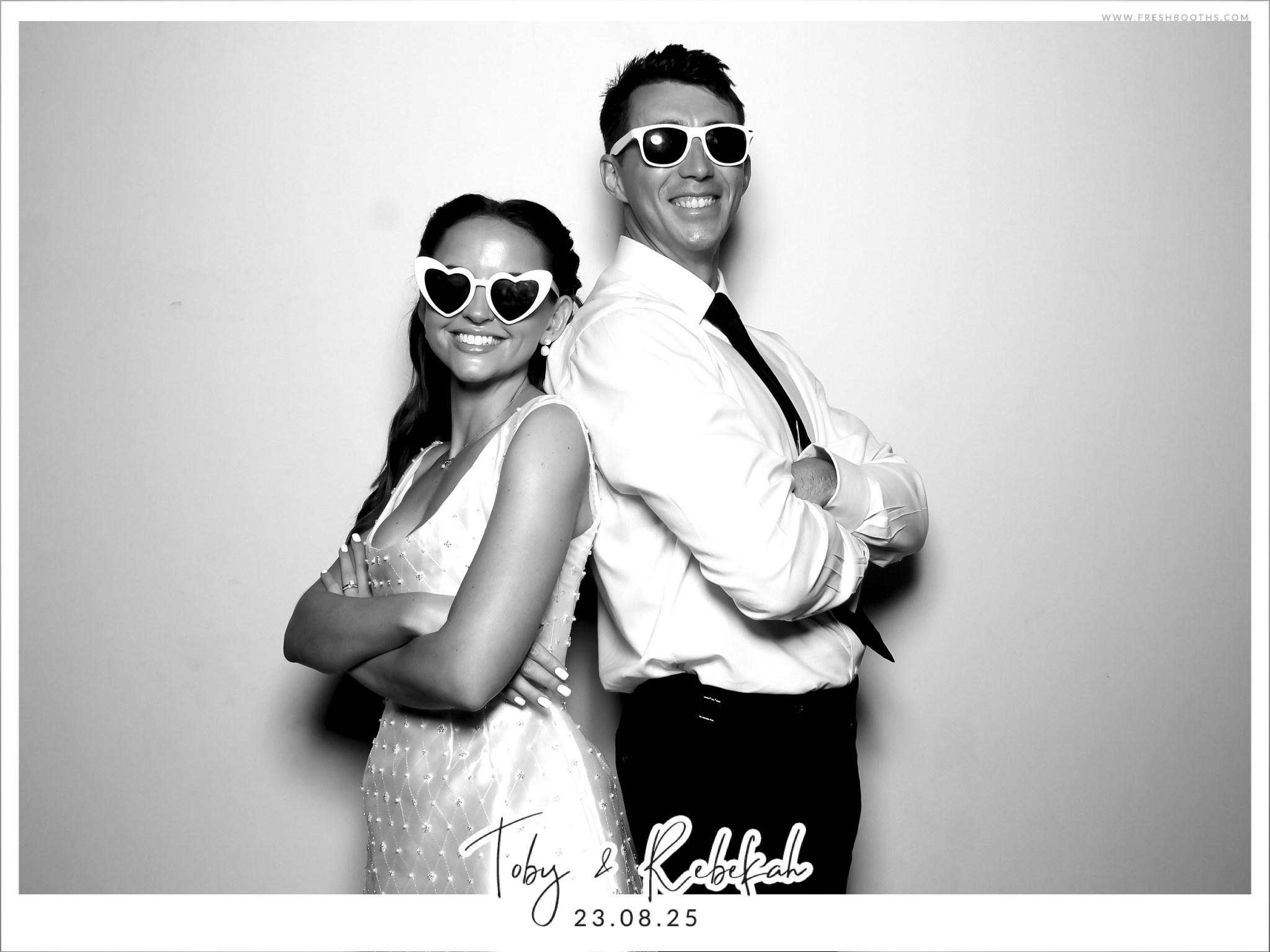 Toby & Rebekah Wedding  | View more photos from the event at gallery.freshbooths.com/u/FreshBooths/Toby-Rebekah-Wedding