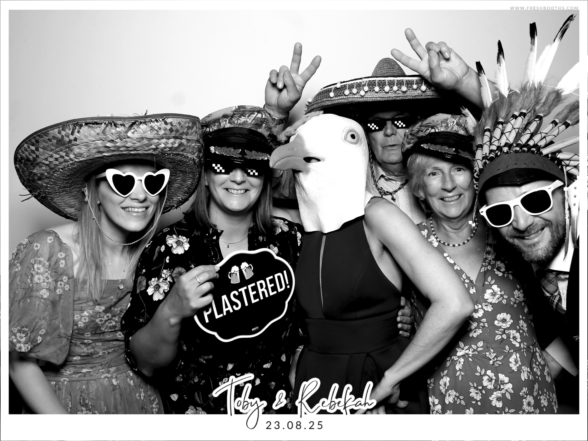 Toby & Rebekah Wedding  | View more photos from the event at gallery.freshbooths.com/u/FreshBooths/Toby-Rebekah-Wedding