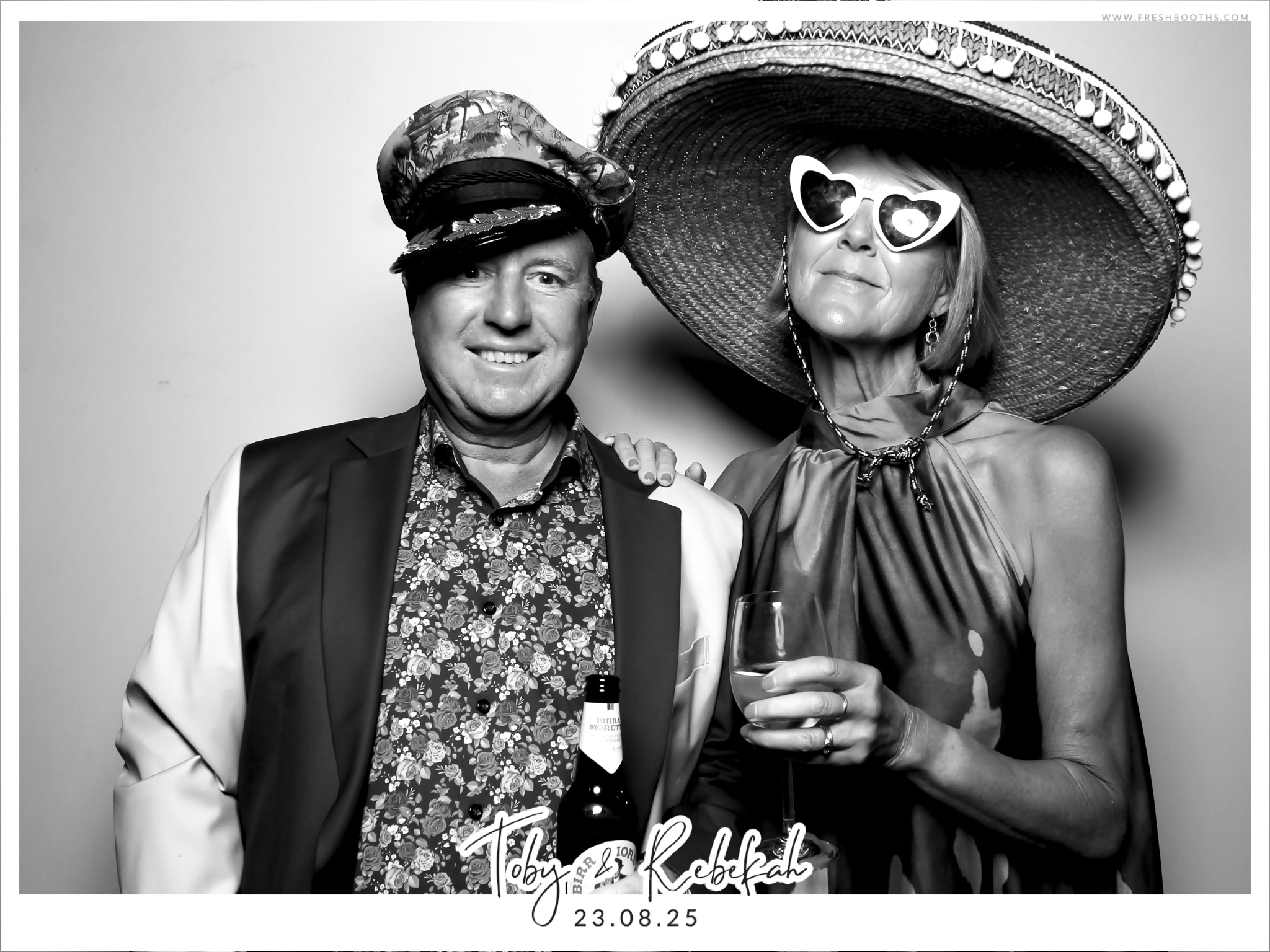 Toby & Rebekah Wedding  | View more photos from the event at gallery.freshbooths.com/u/FreshBooths/Toby-Rebekah-Wedding