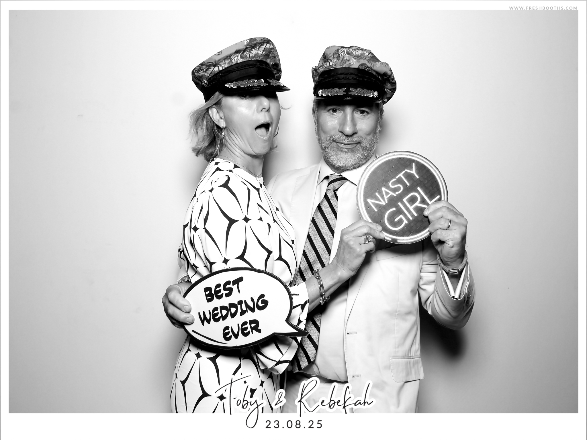 Toby & Rebekah Wedding  | View more photos from the event at gallery.freshbooths.com/u/FreshBooths/Toby-Rebekah-Wedding