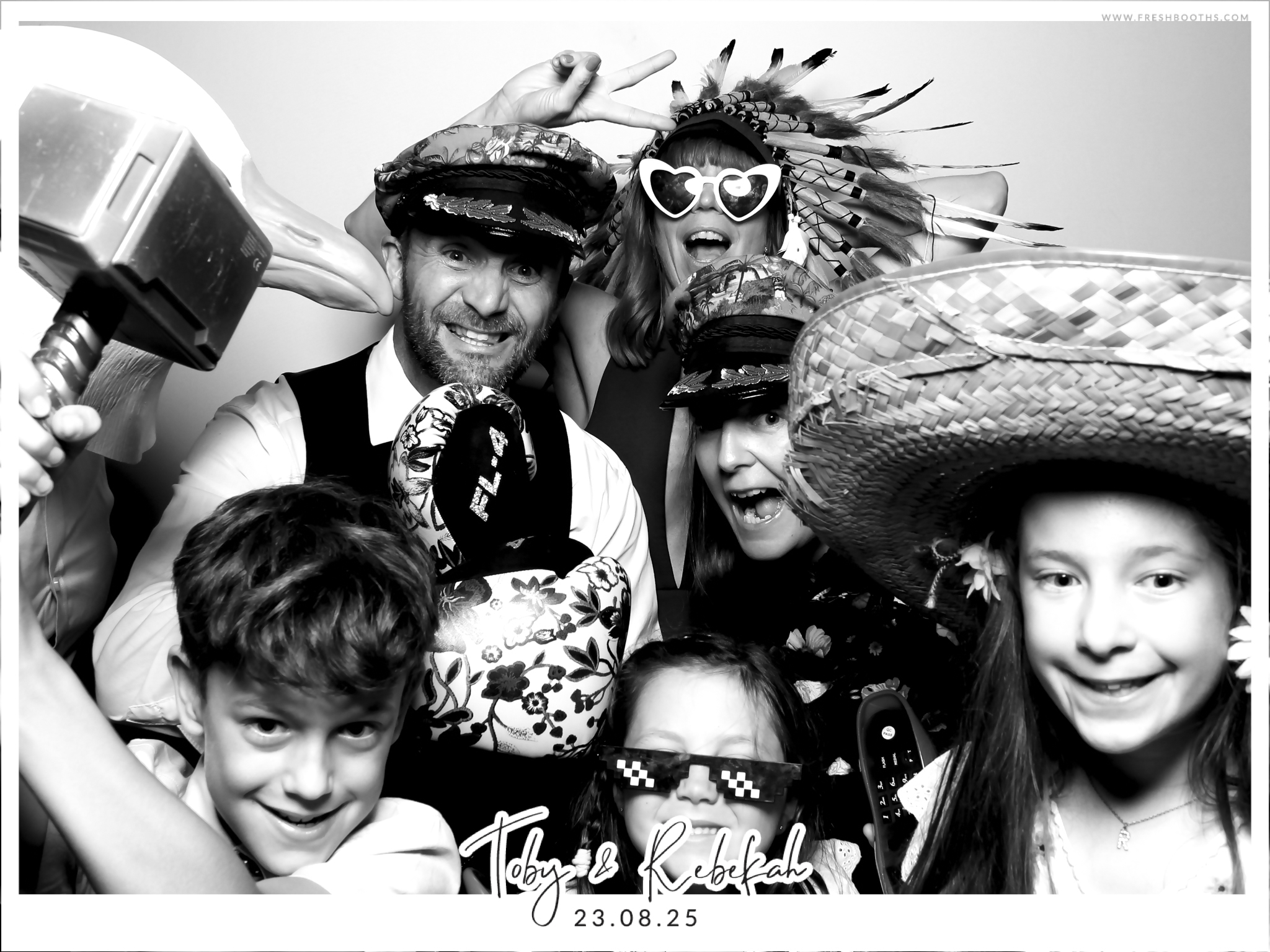 Toby & Rebekah Wedding  | View more photos from the event at gallery.freshbooths.com/u/FreshBooths/Toby-Rebekah-Wedding