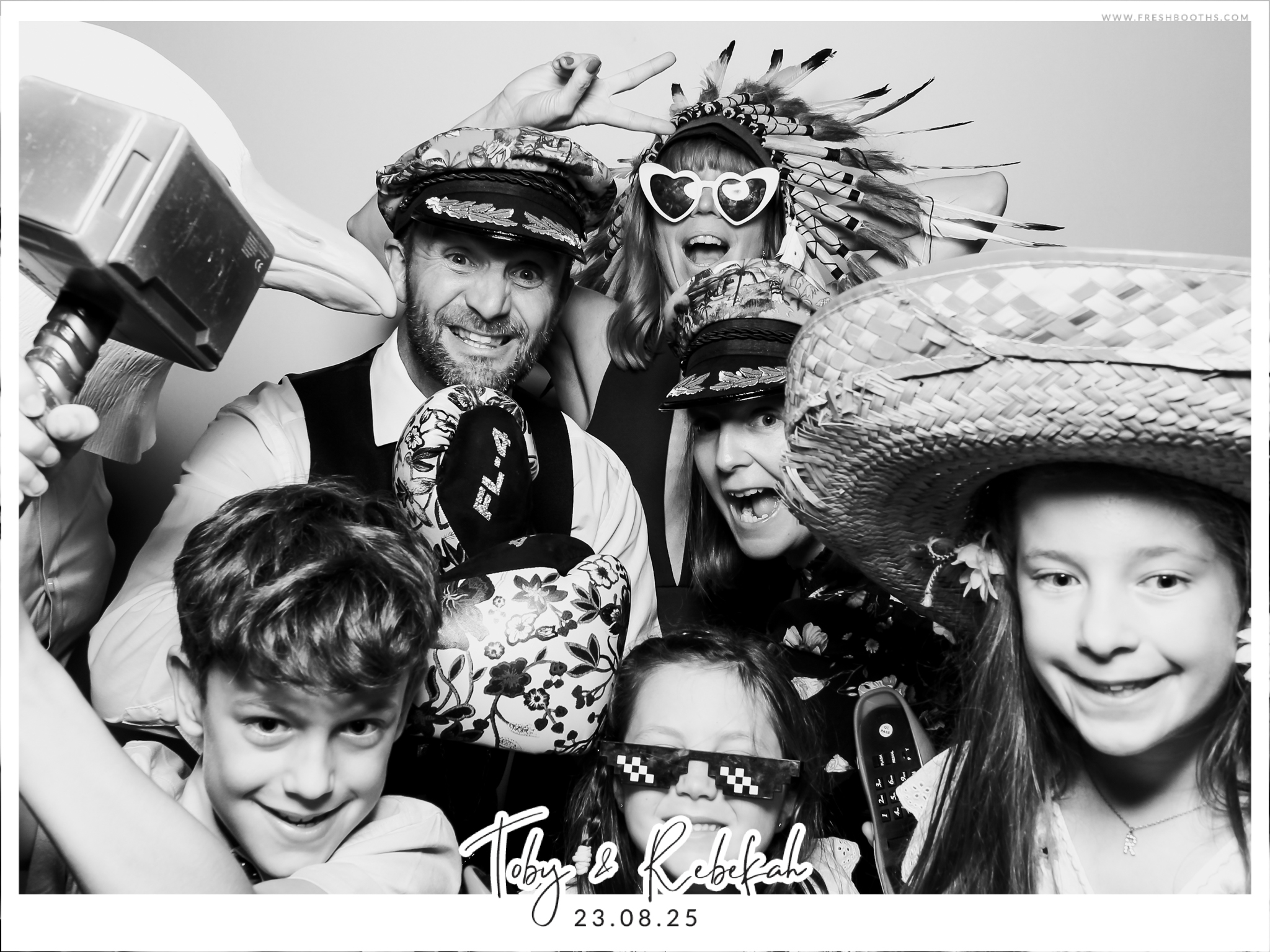 Toby & Rebekah Wedding  | View more photos from the event at gallery.freshbooths.com/u/FreshBooths/Toby-Rebekah-Wedding-0