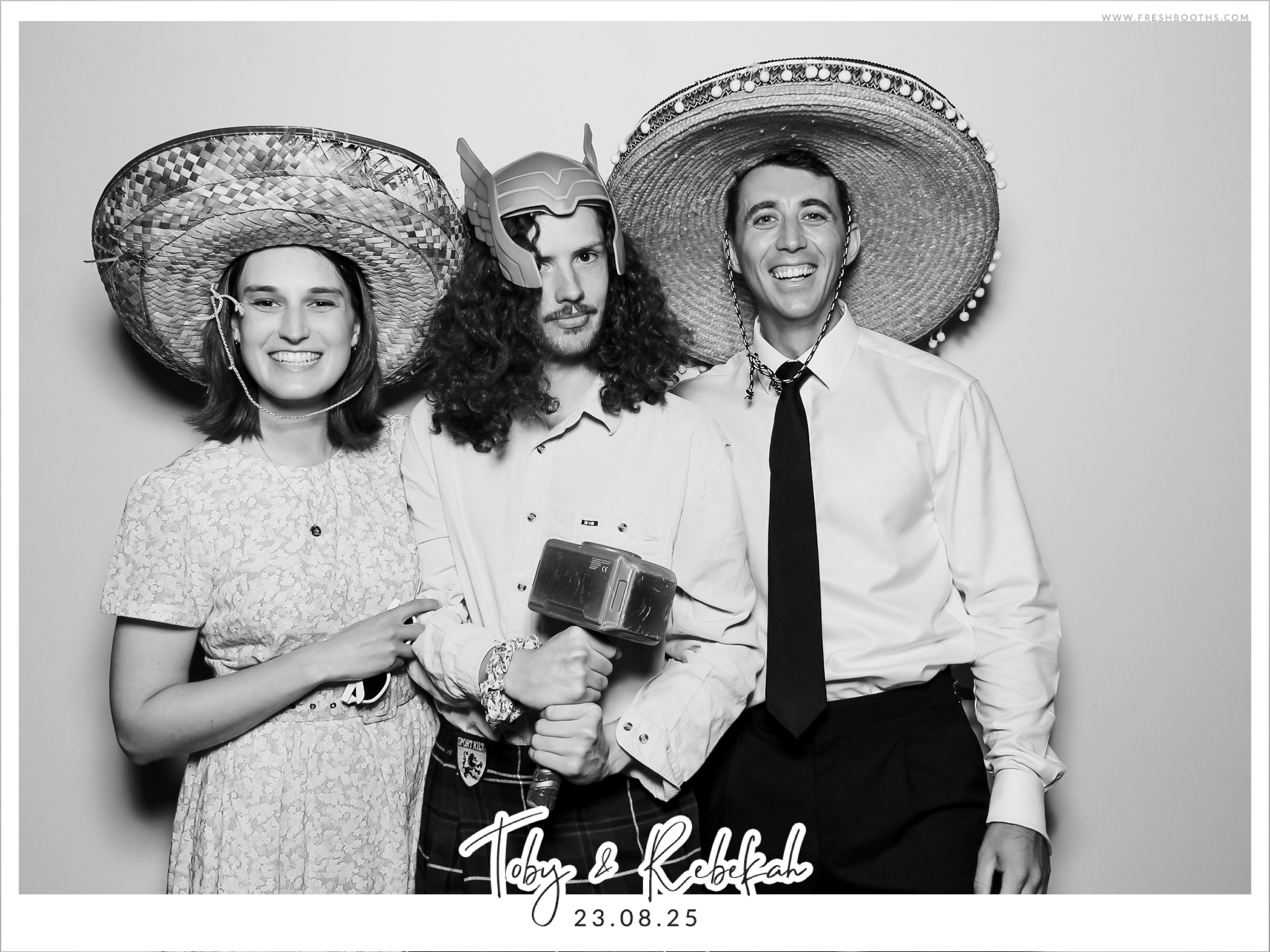 Toby & Rebekah Wedding  | View more photos from the event at gallery.freshbooths.com/u/FreshBooths/Toby-Rebekah-Wedding-0