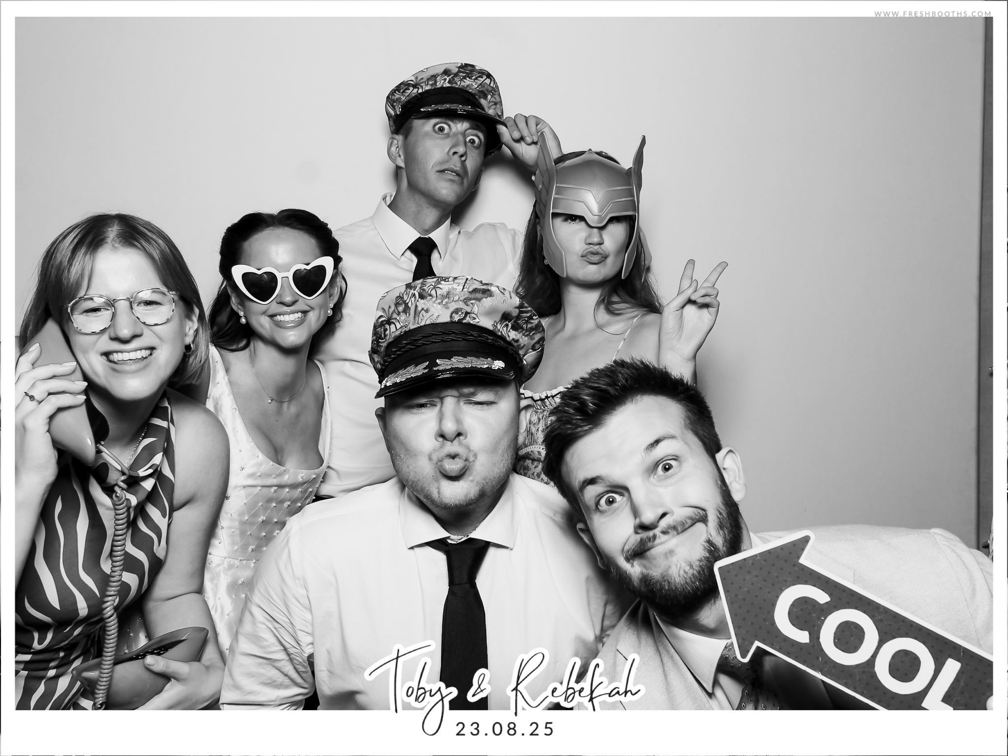Toby & Rebekah Wedding  | View more photos from the event at gallery.freshbooths.com/u/FreshBooths/Toby-Rebekah-Wedding-0